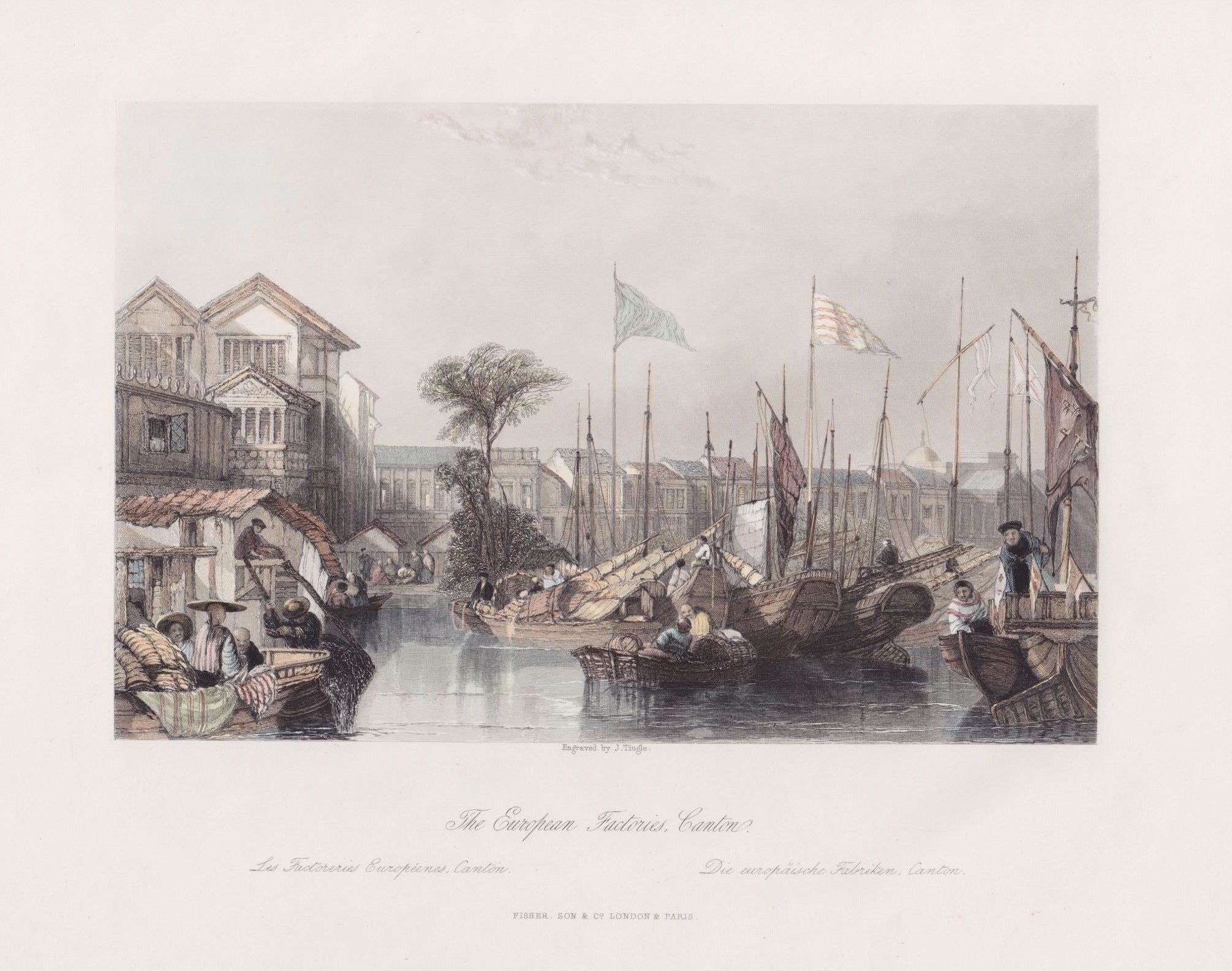 Guangzhou im Jahre 1843