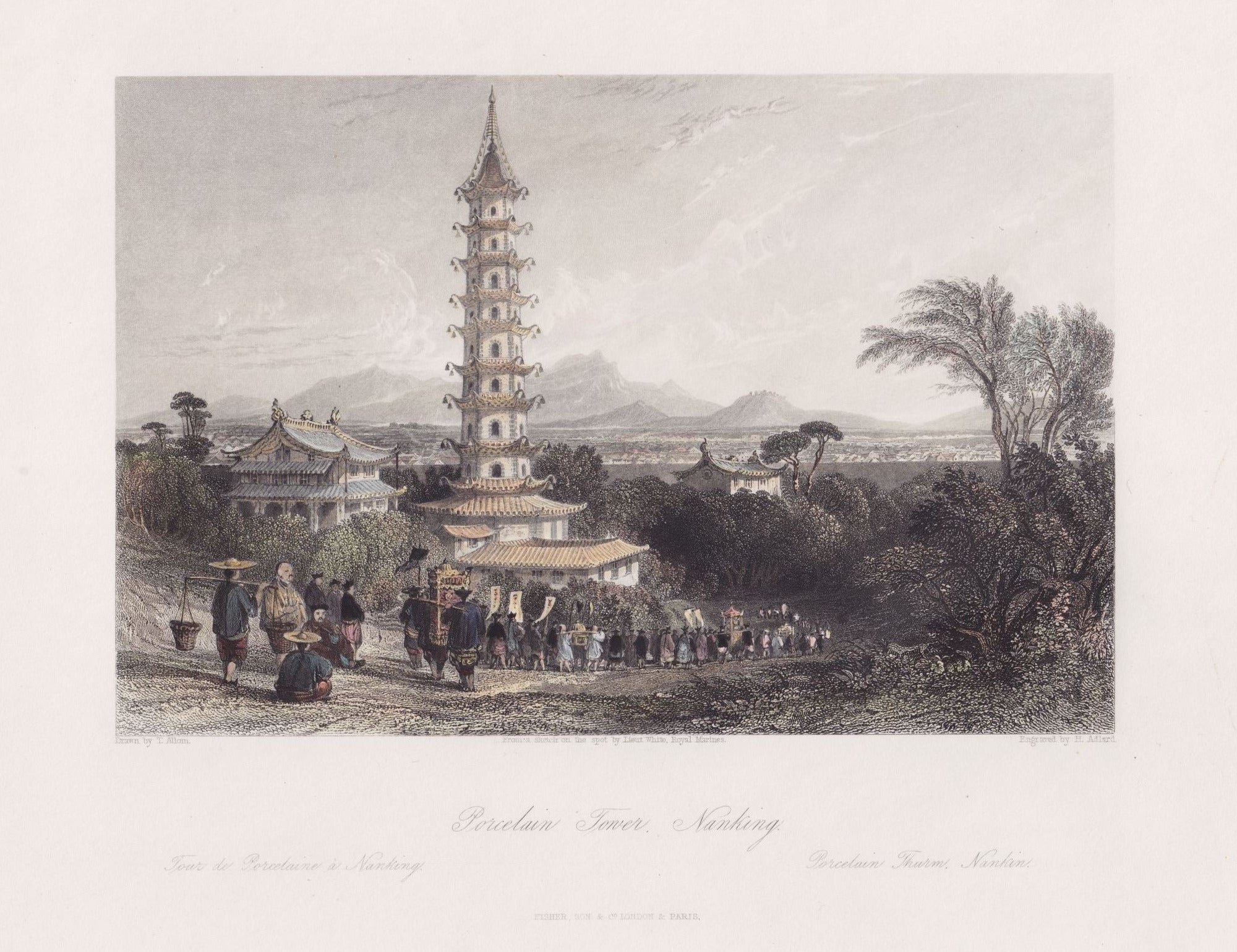 Nanjing im Jahr 1843