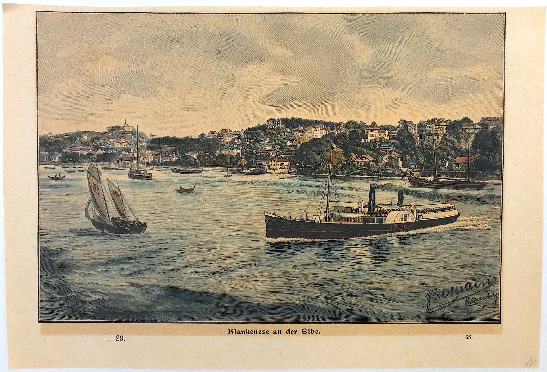 Blankenese im Jahr 1902