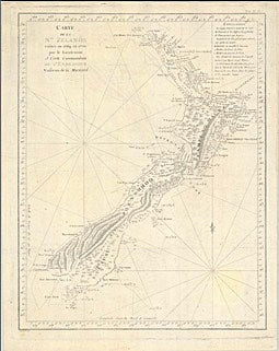 Neuseeland im Jahr 1774