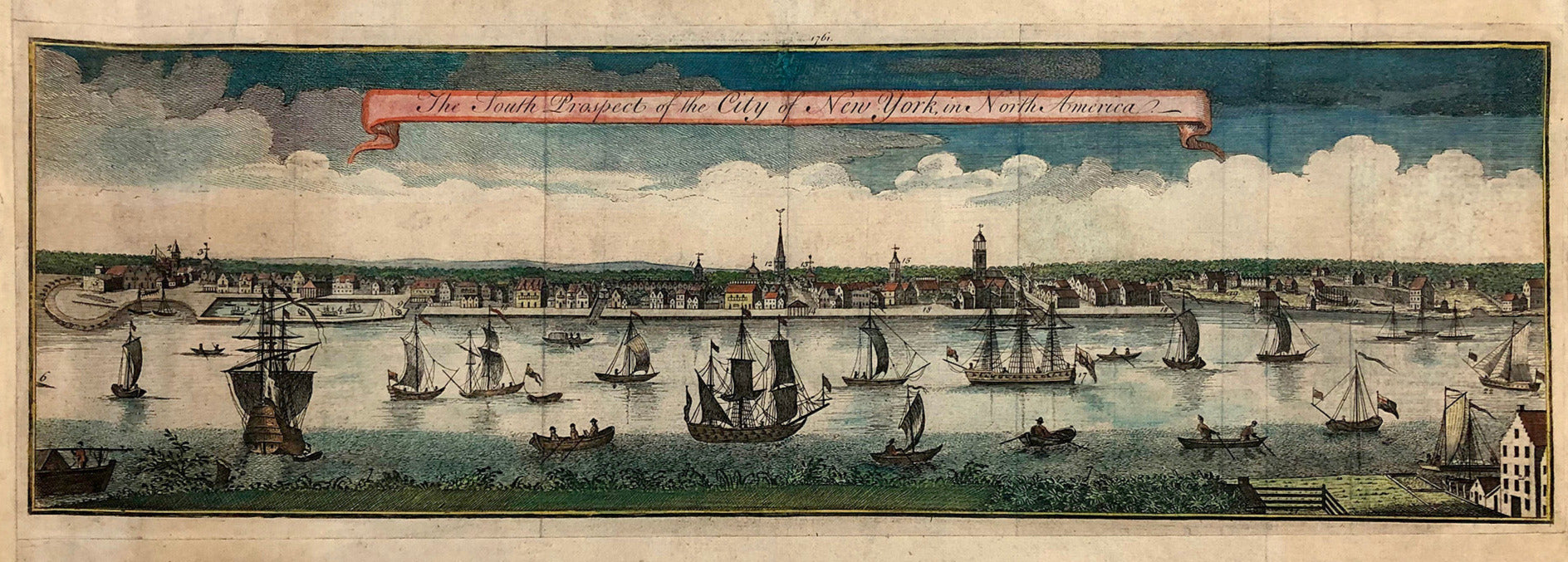 New York im Jahr 1761