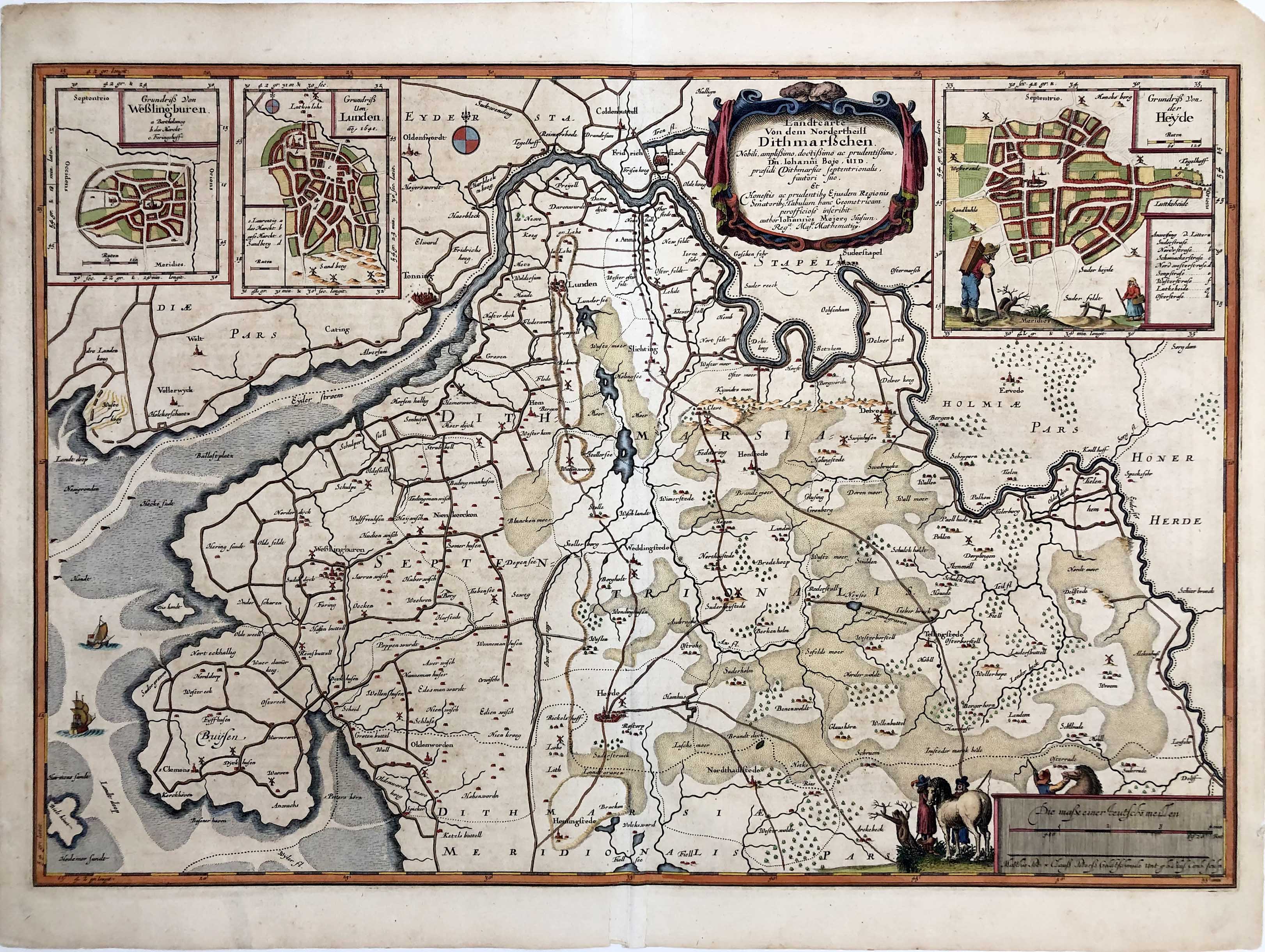 Dithmarschen im Jahr 1652