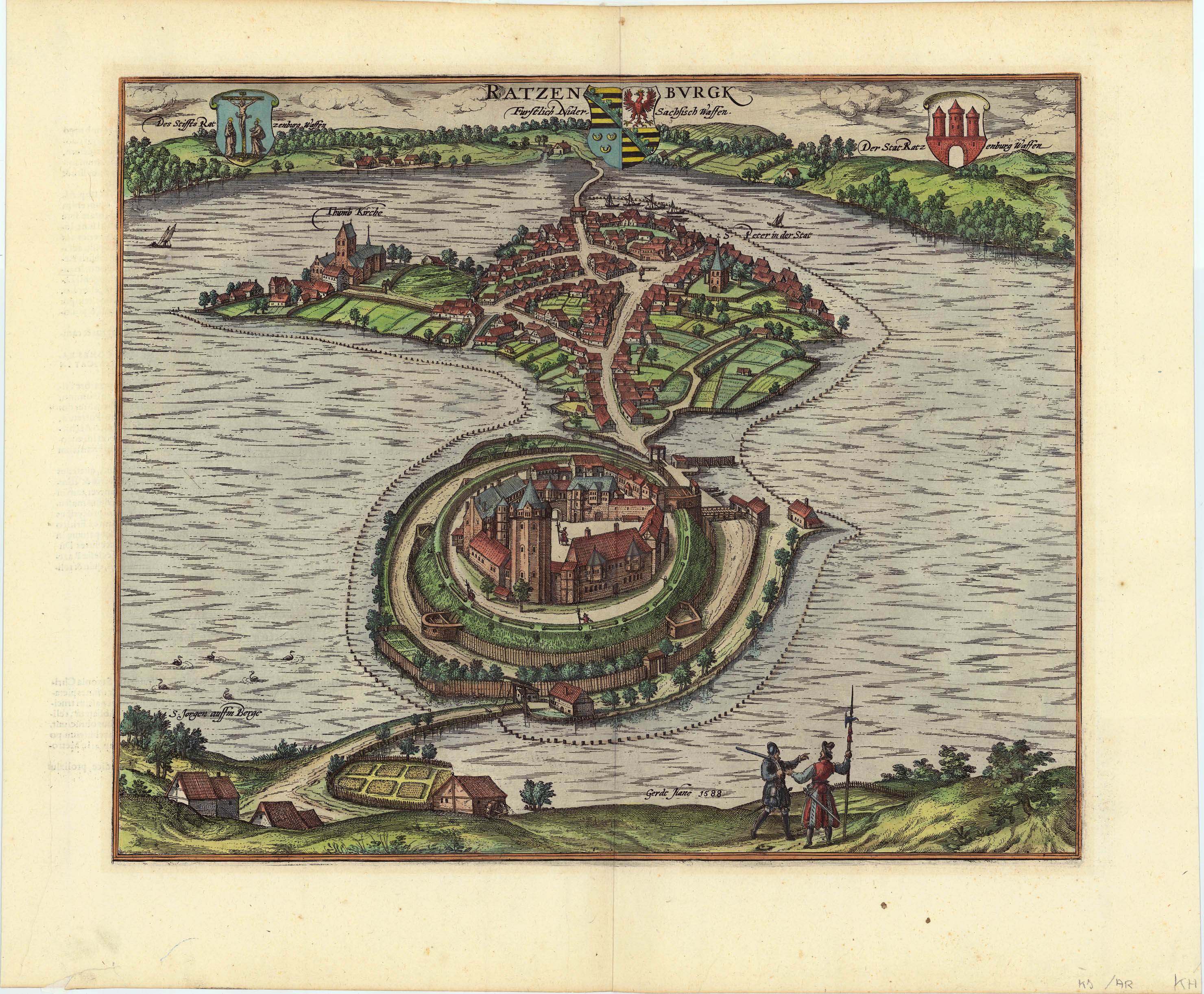 Ratzeburg im Jahr 1588