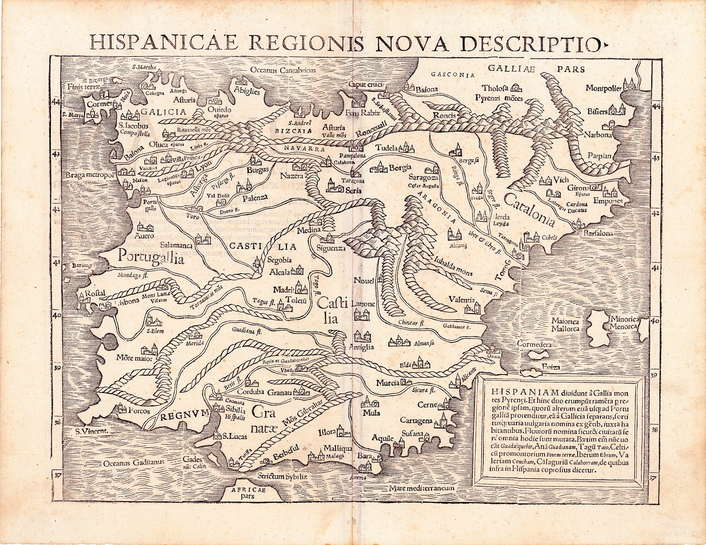 Spanien im Jahr 1552