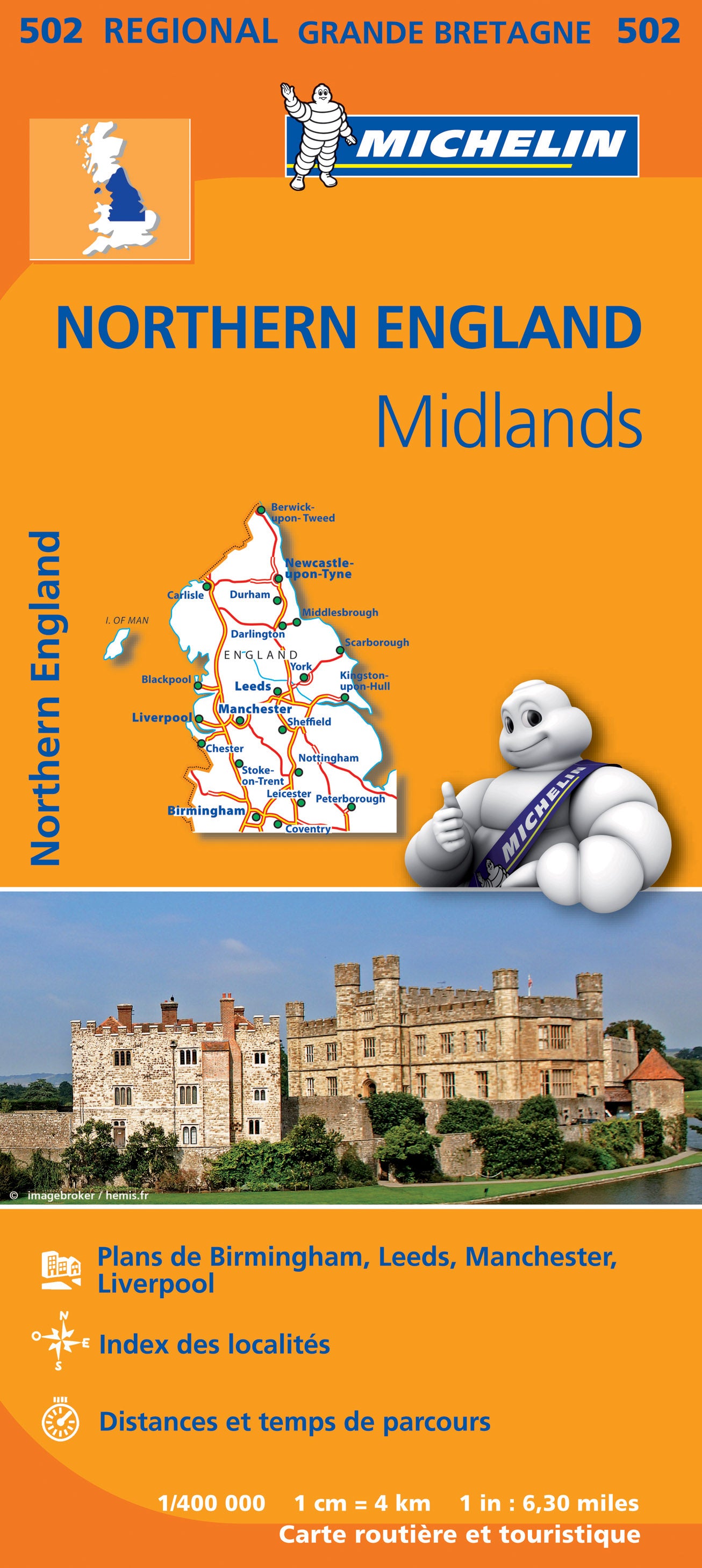 Michelin Regionalkarten Großbritannien 1:400.000