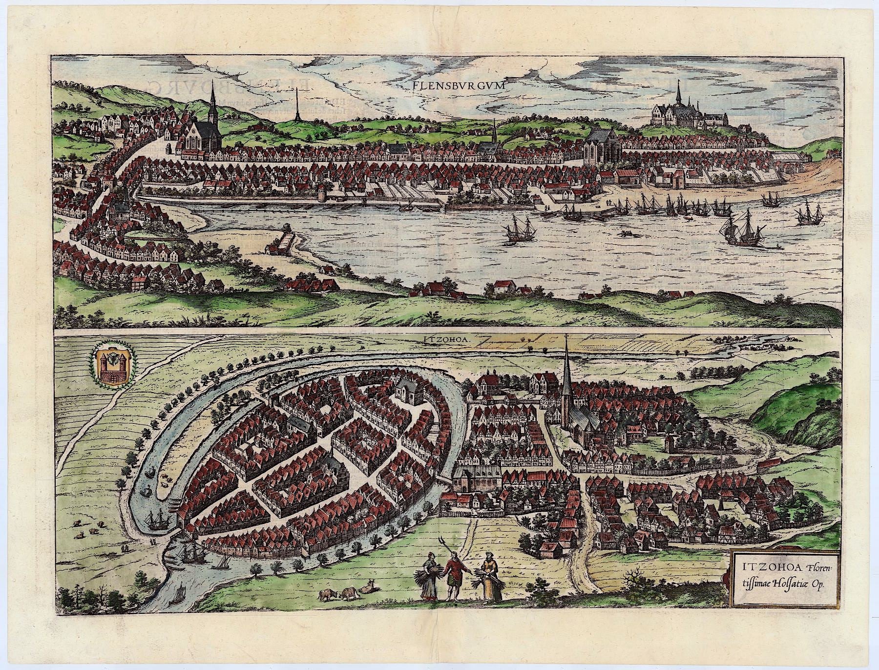 Flensburg in der Zeit um 1588