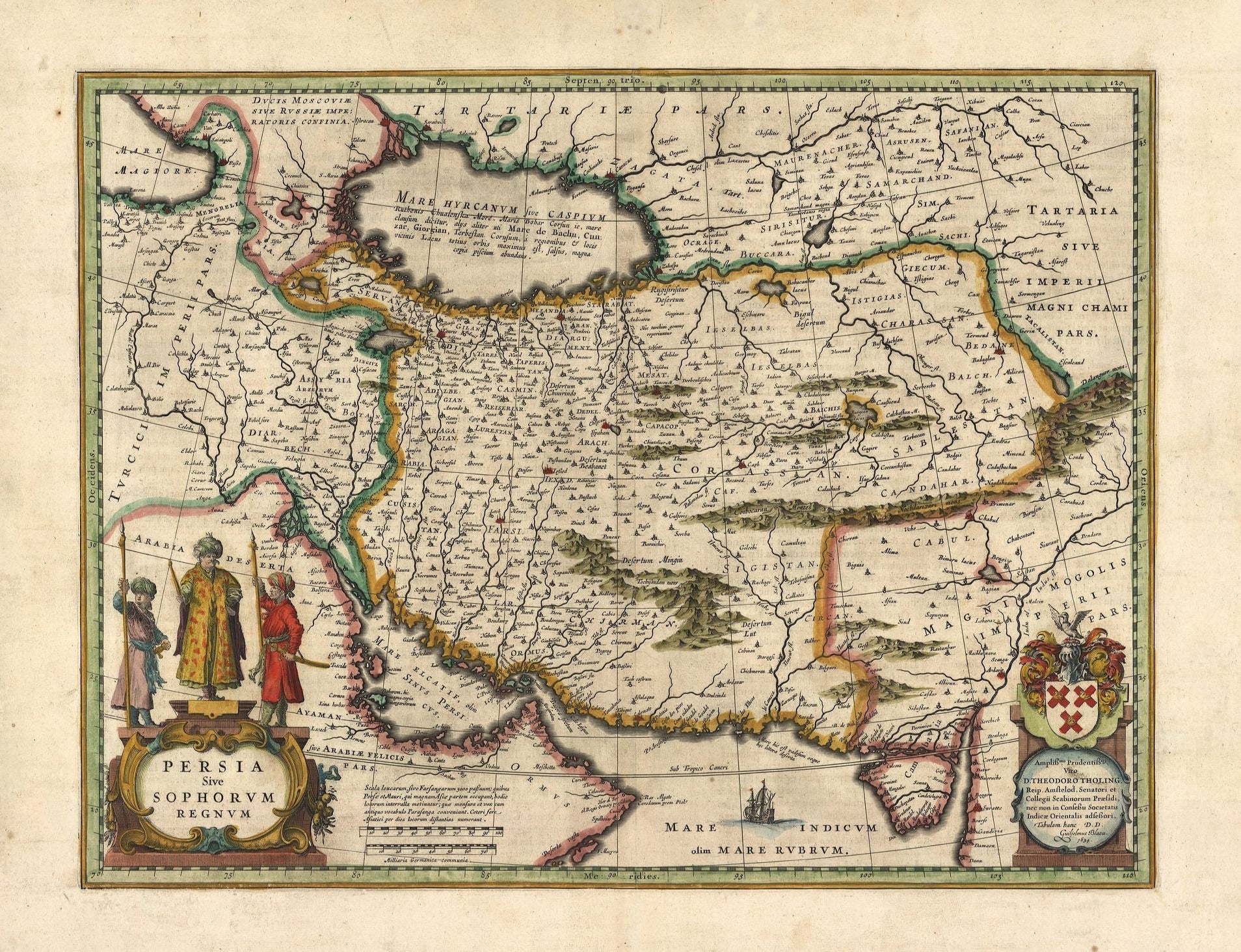 Iran und Irak im Jahr 1634