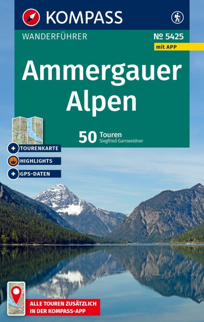 kompass wandern ammergauer alpen 9783991543855