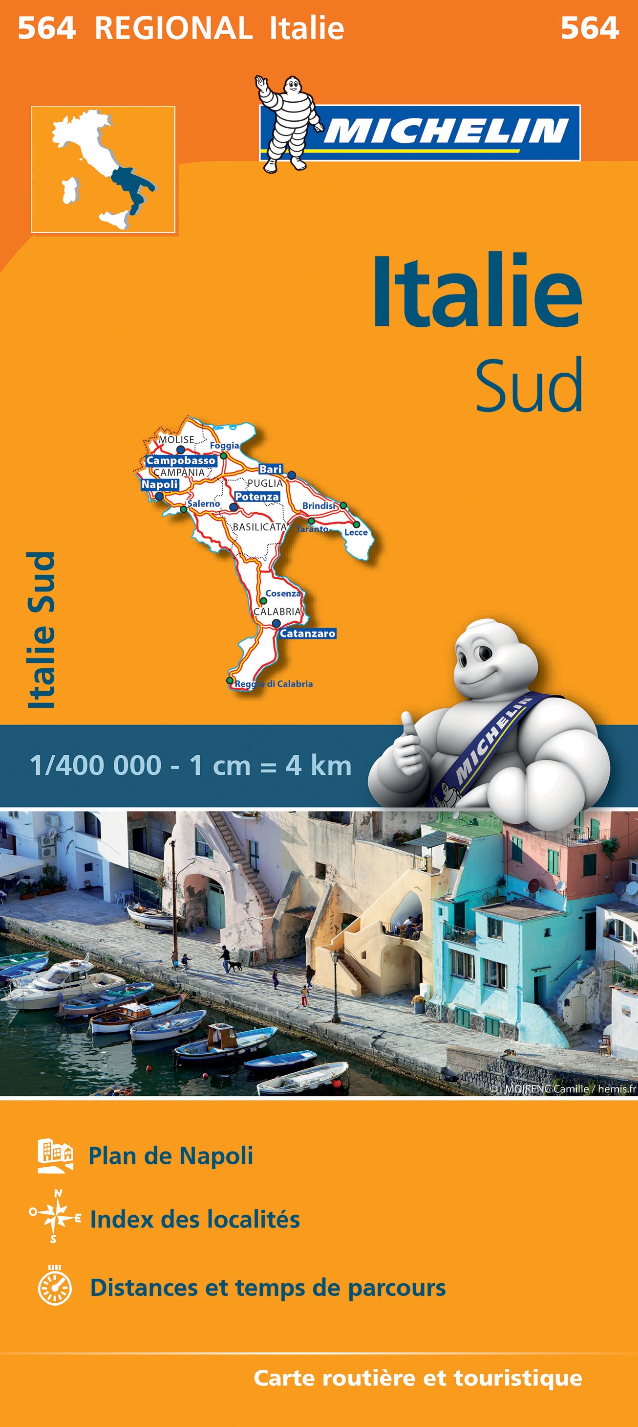 Michelin Regionalkarten Italien 1:400.000
