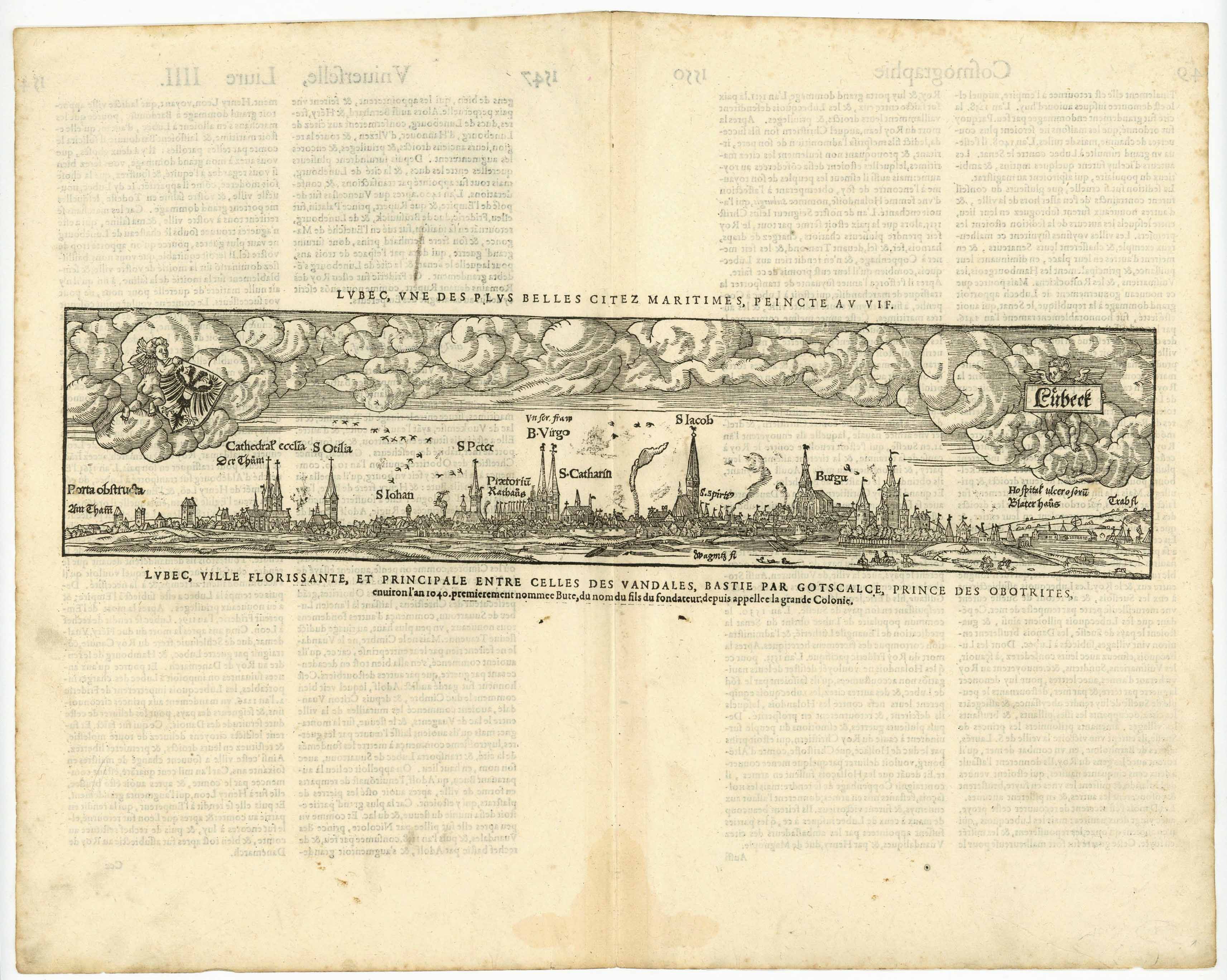 Lübeck im Jahr 1575