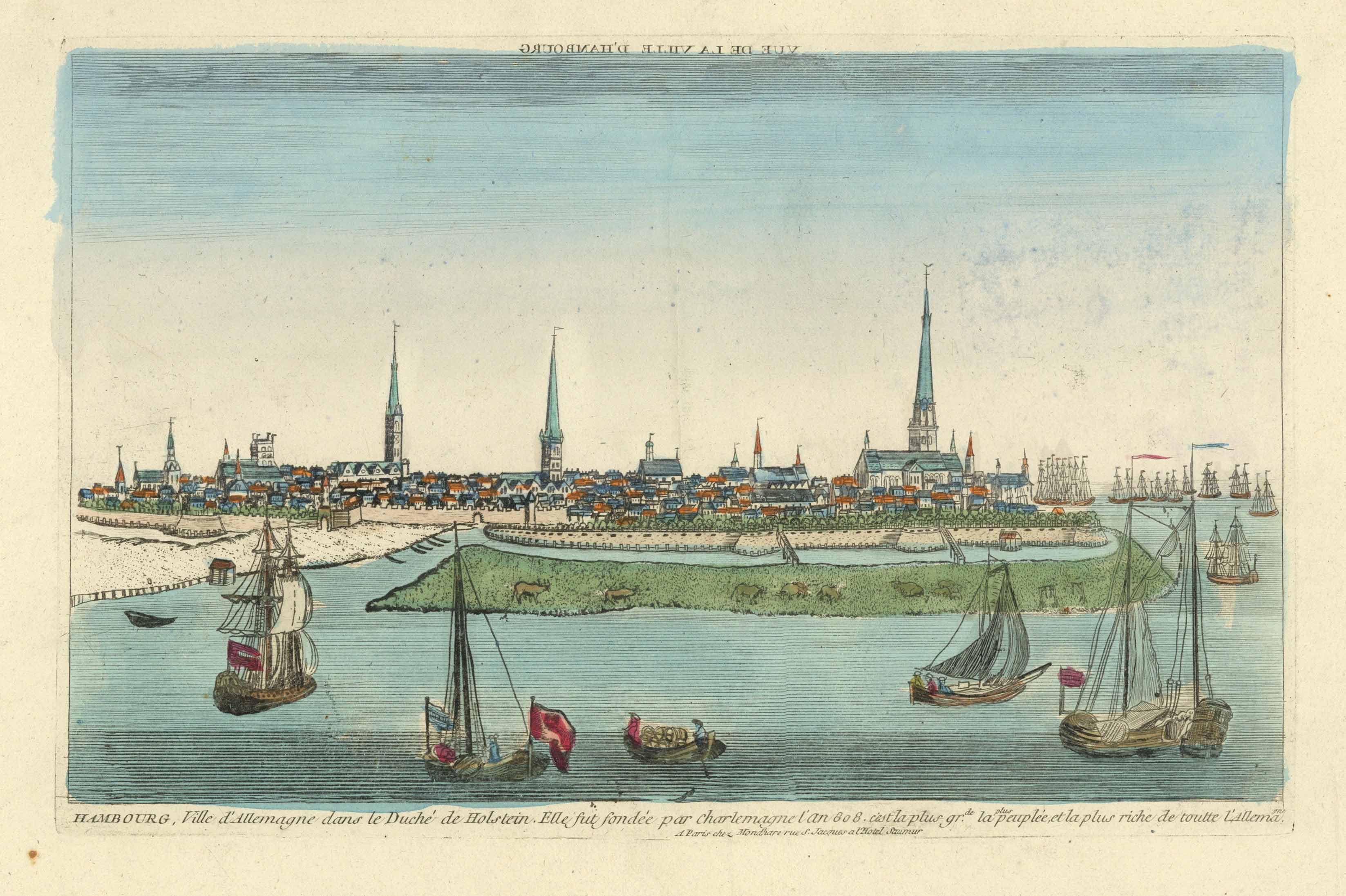 Hamburg in der Zeit um 1780