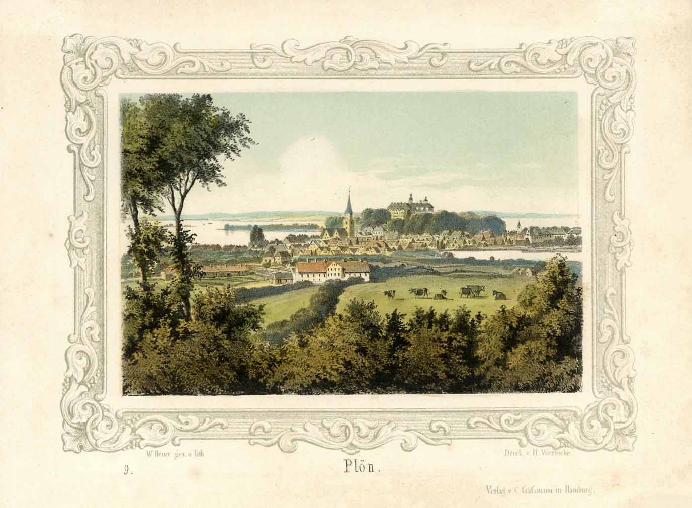 Plön im Jahr 1867