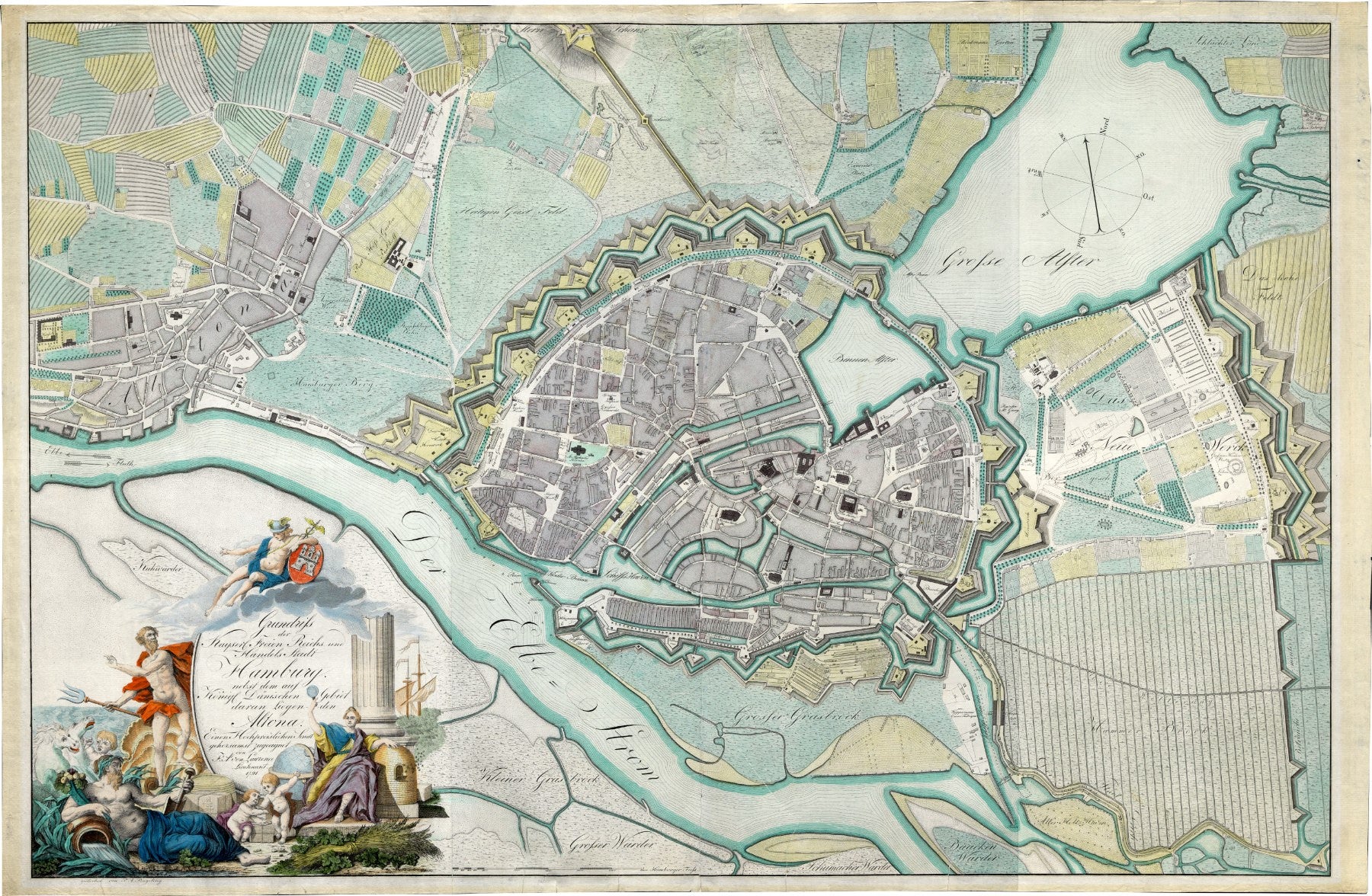 Hamburg im Jahr 1791