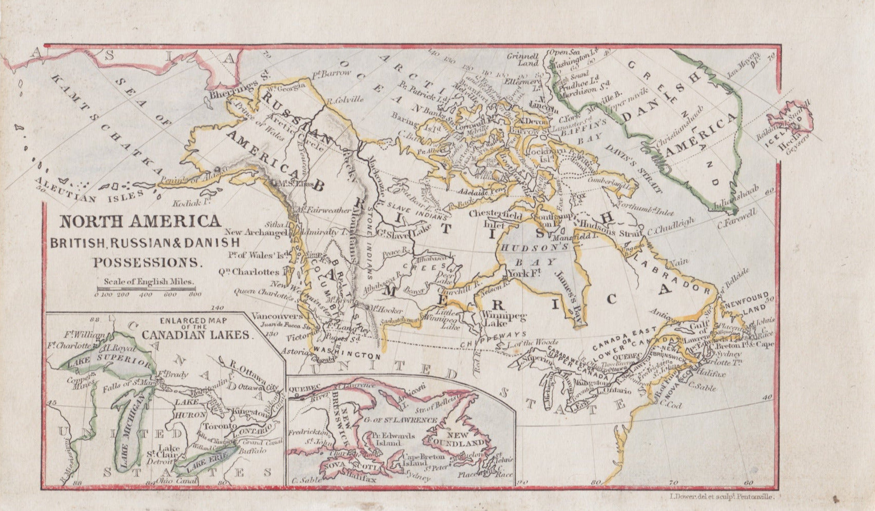 Kanada um das Jahr 1859