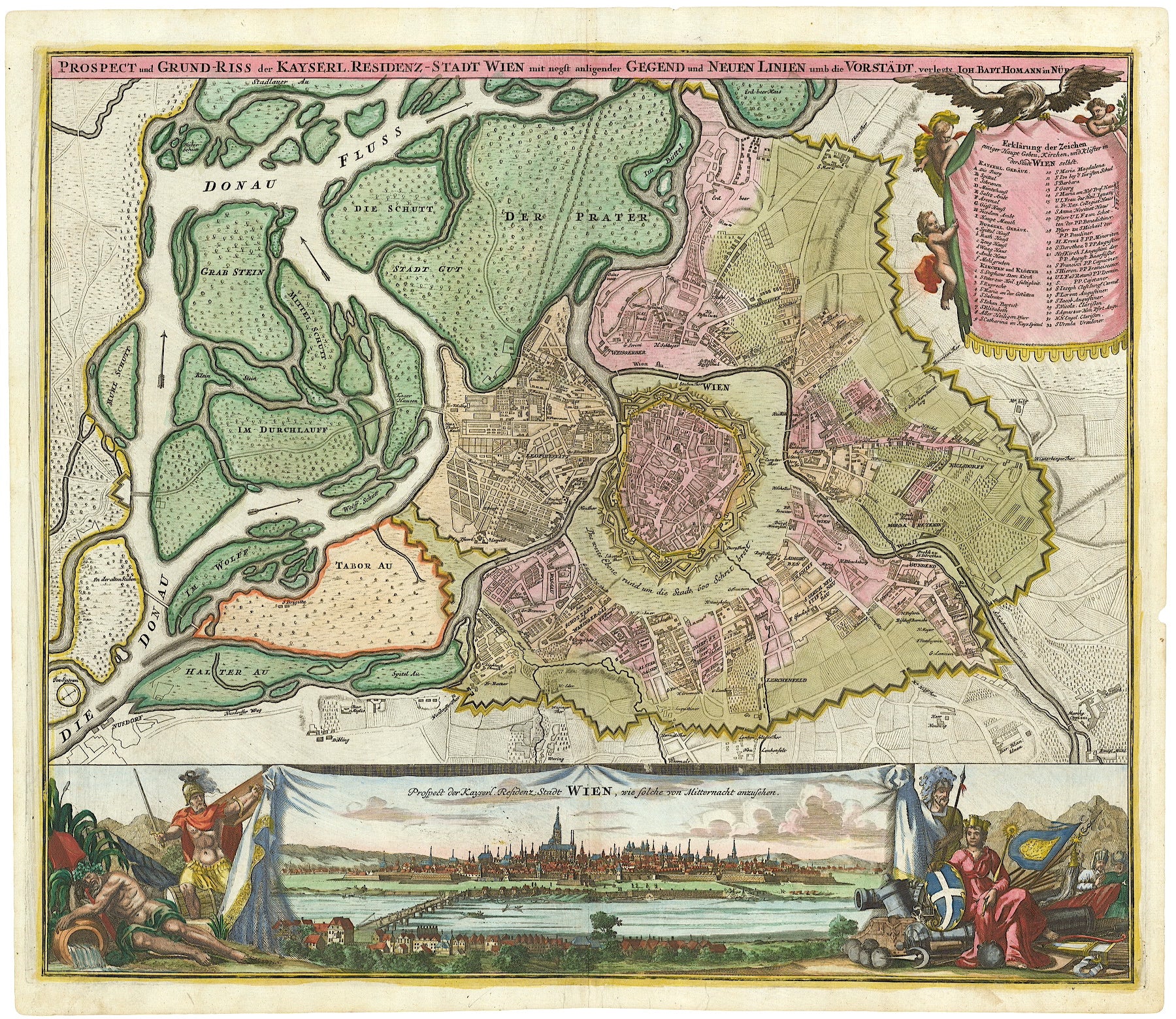 Wien um das Jahr 1720