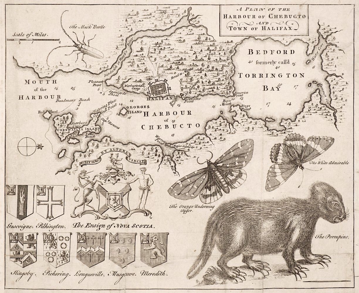 Halifax im Jahr 1750