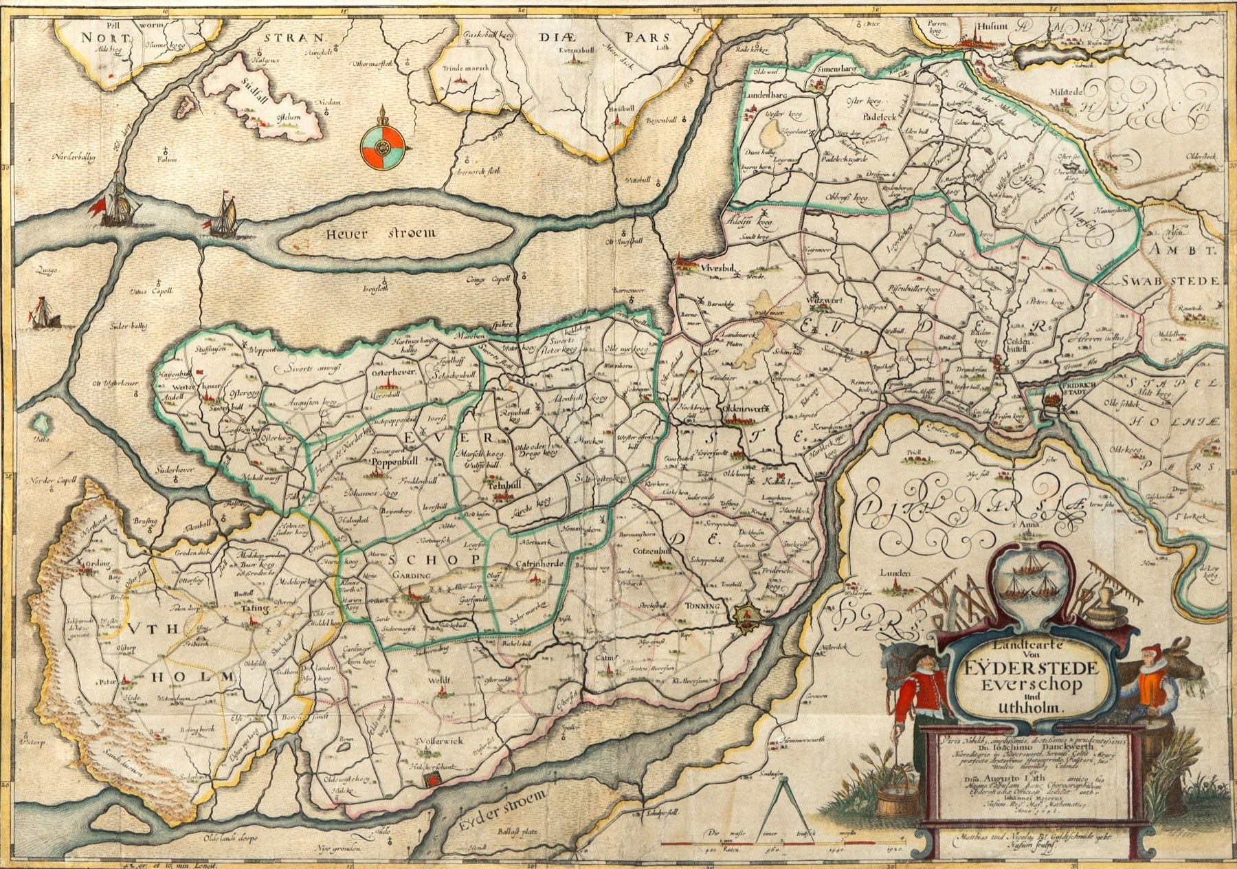 Eiderstedt im Jahr 1648