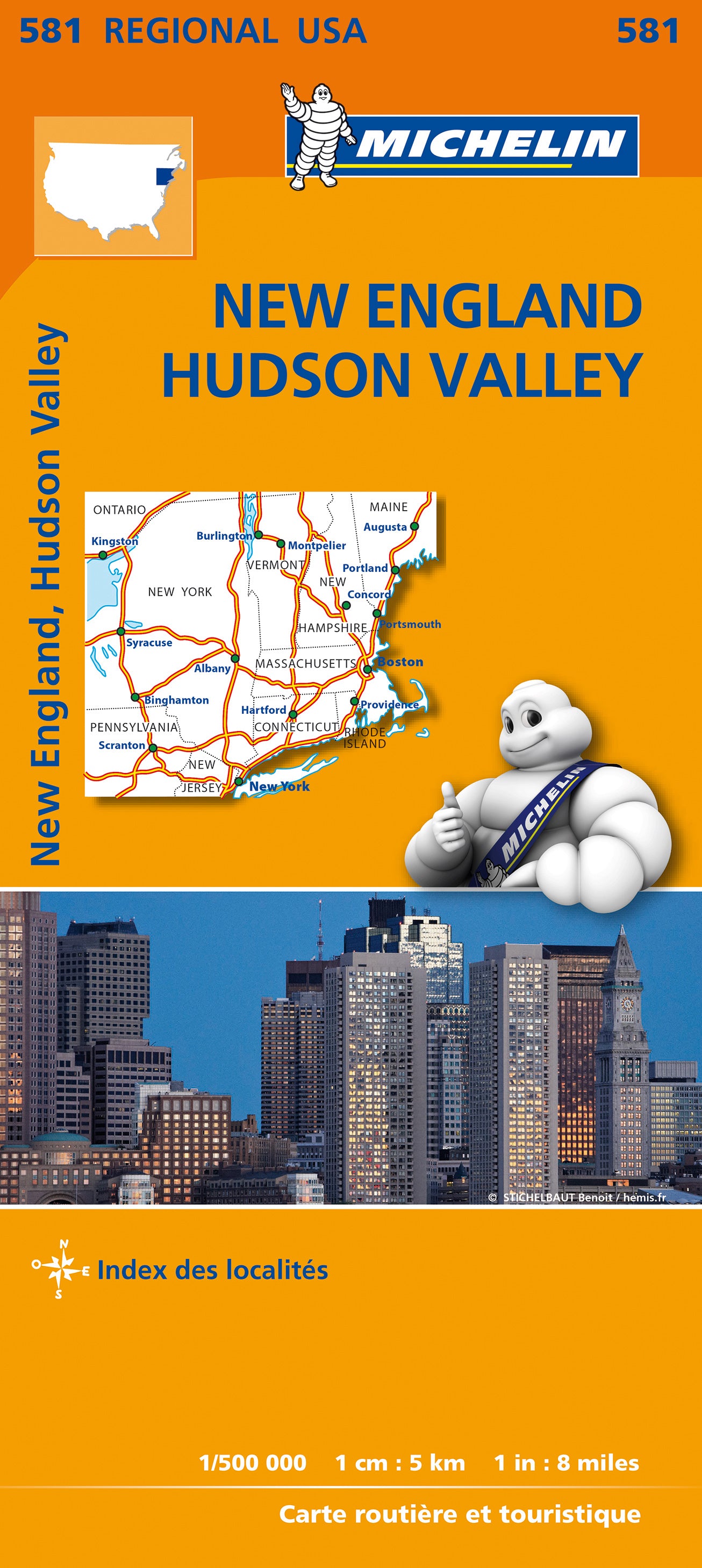 Michelin Regionalkarten USA