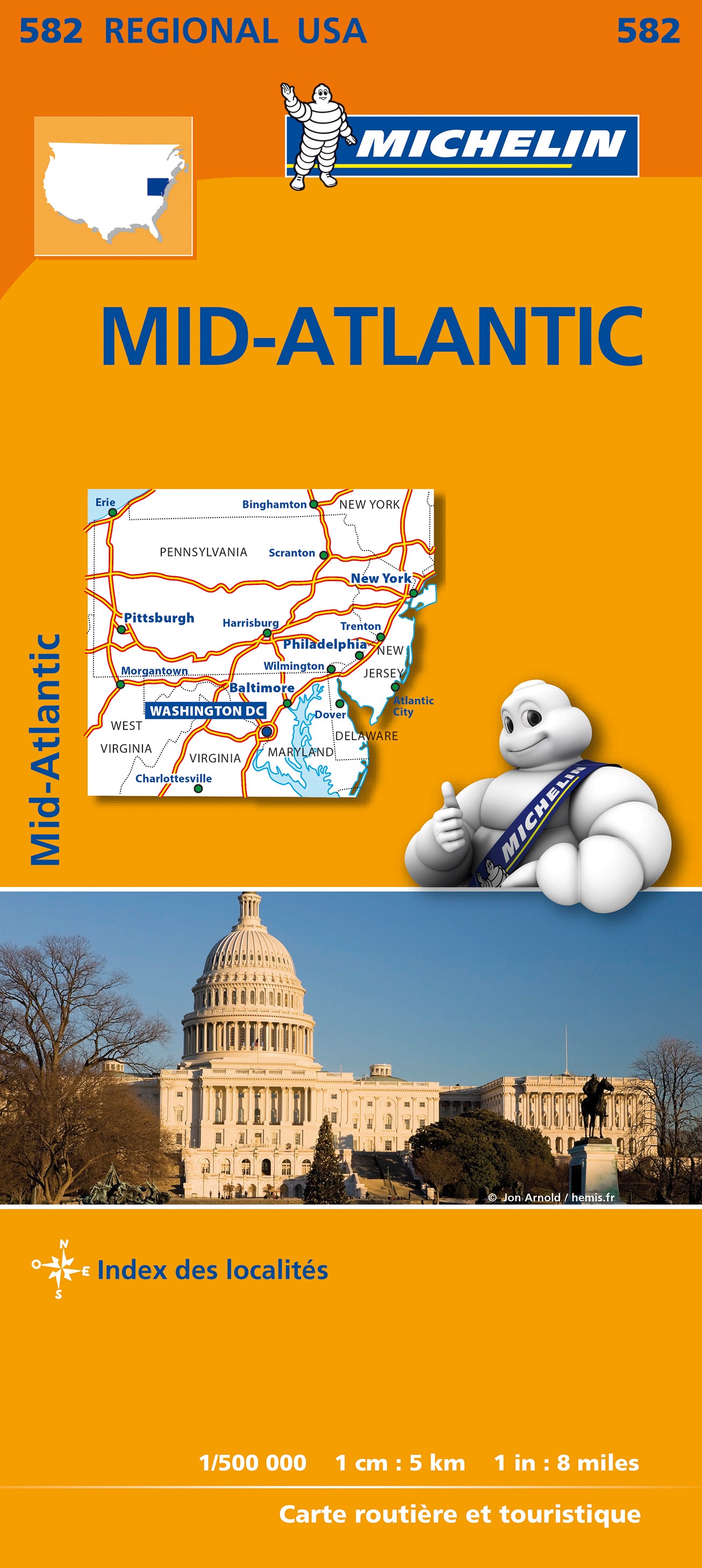 Michelin Regionalkarten USA