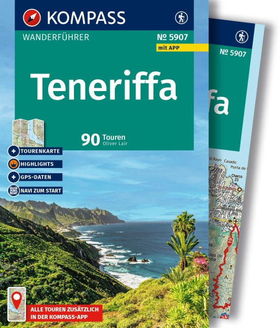 5907 Teneriffa - Kompass Wanderführer