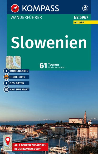 Slowenien - Kompass Wanderführer