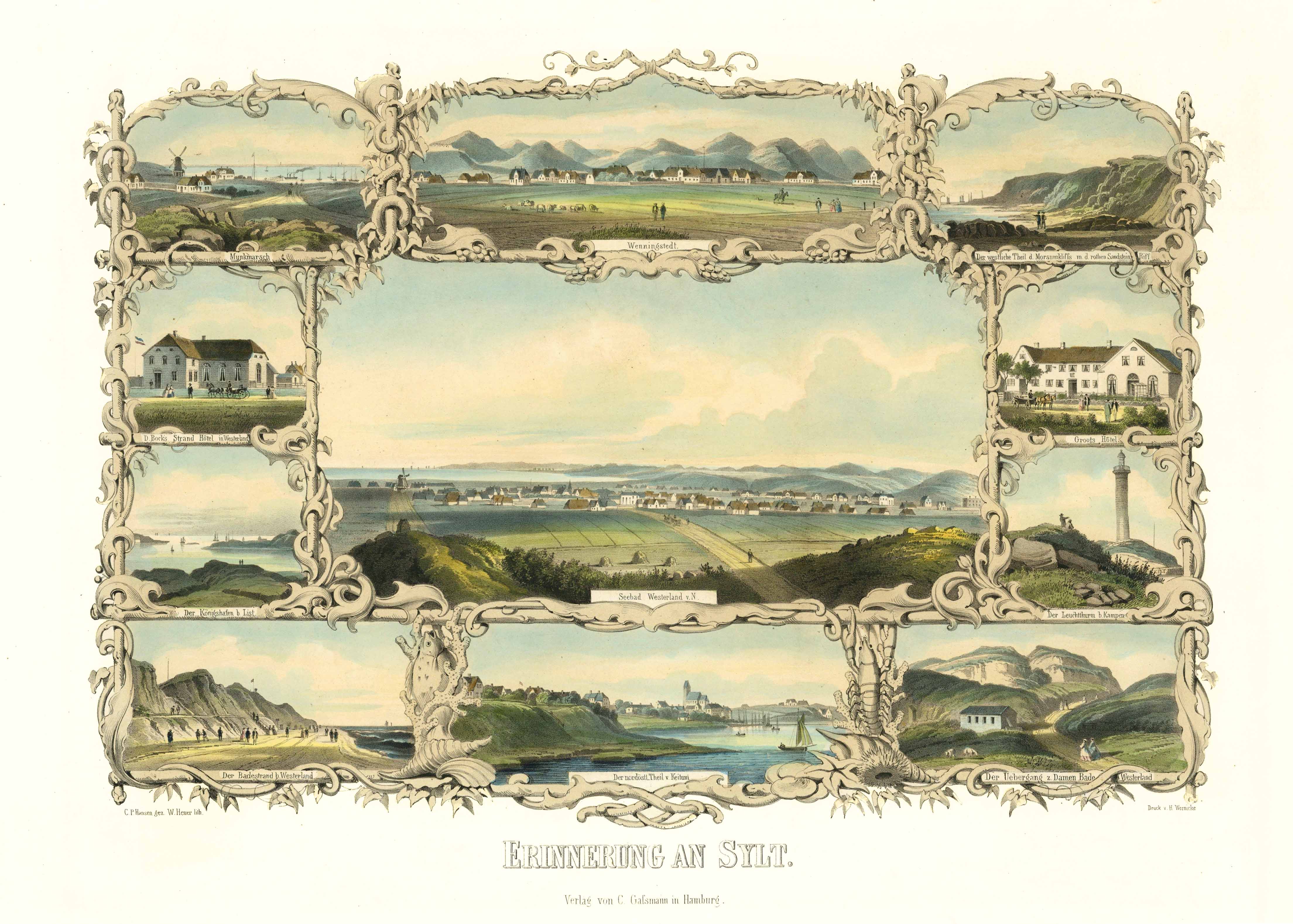 Sylt im Jahr 1865