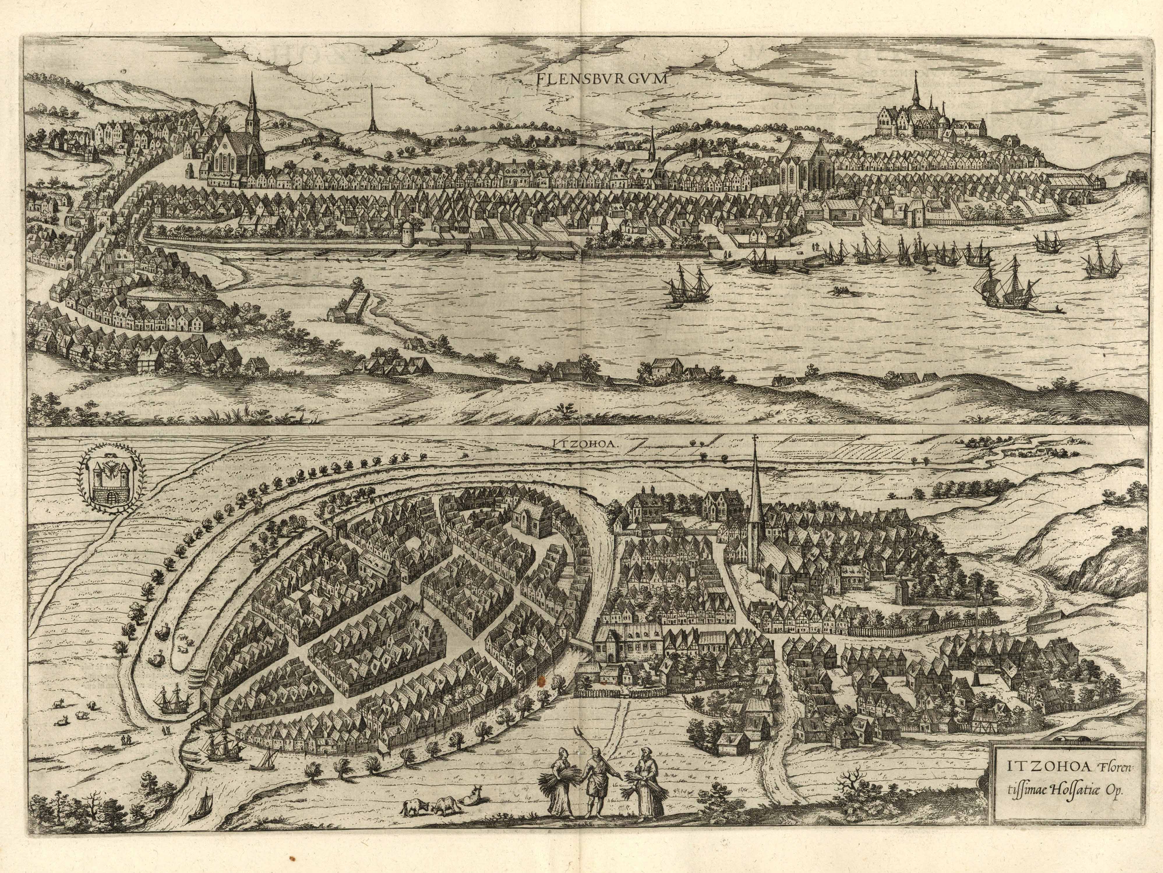 Flensburg & Itzehoe im Jahr 1588