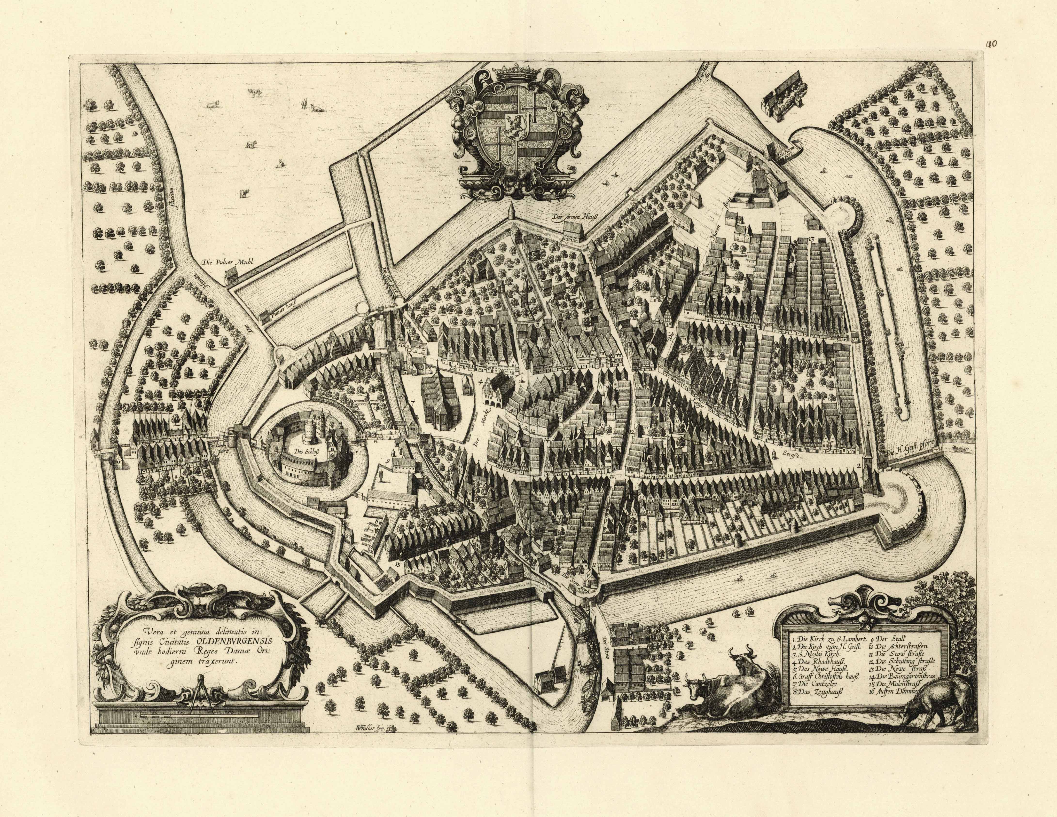 Oldenburg im Jahr 1694