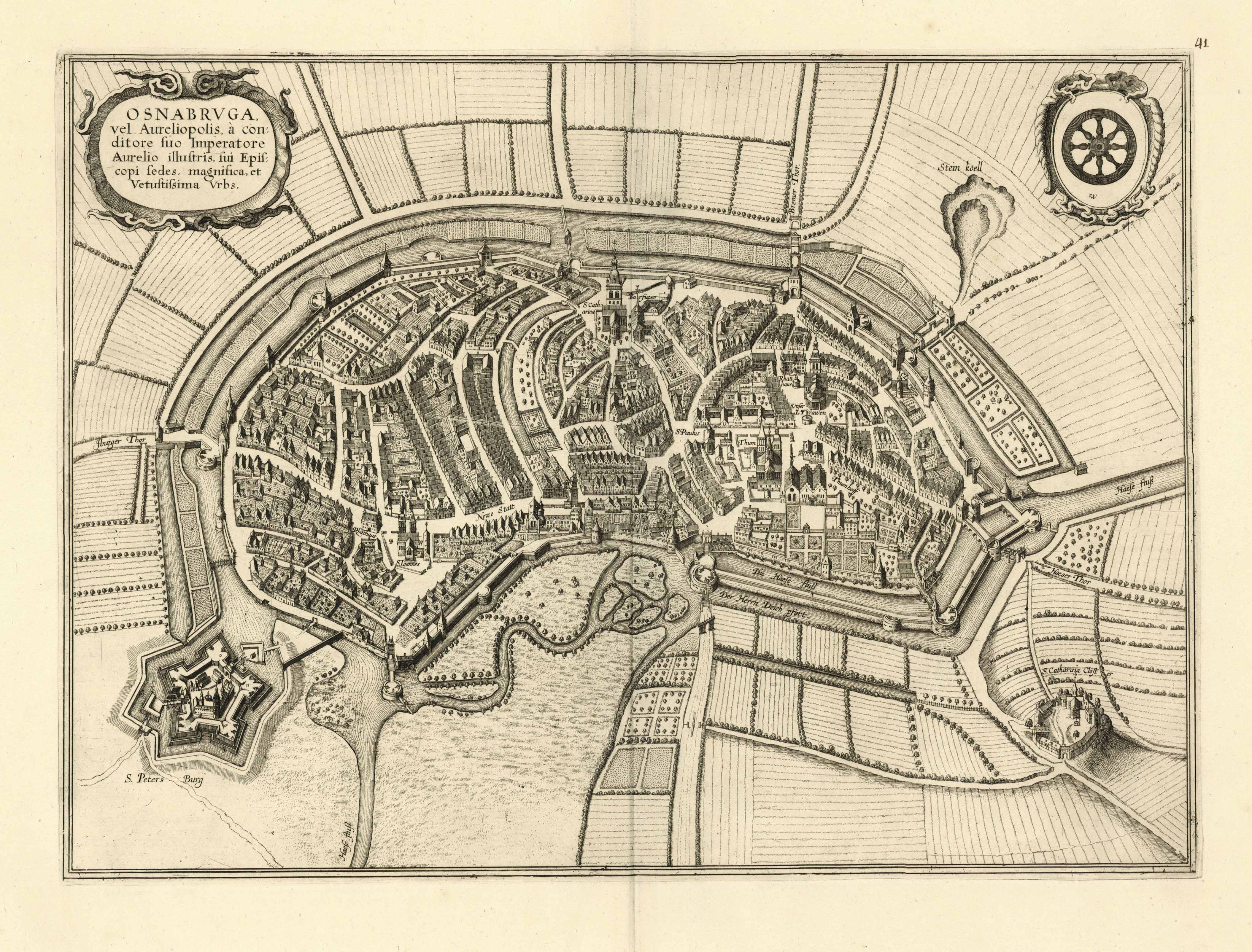 Osnabrück im Jahr 1694