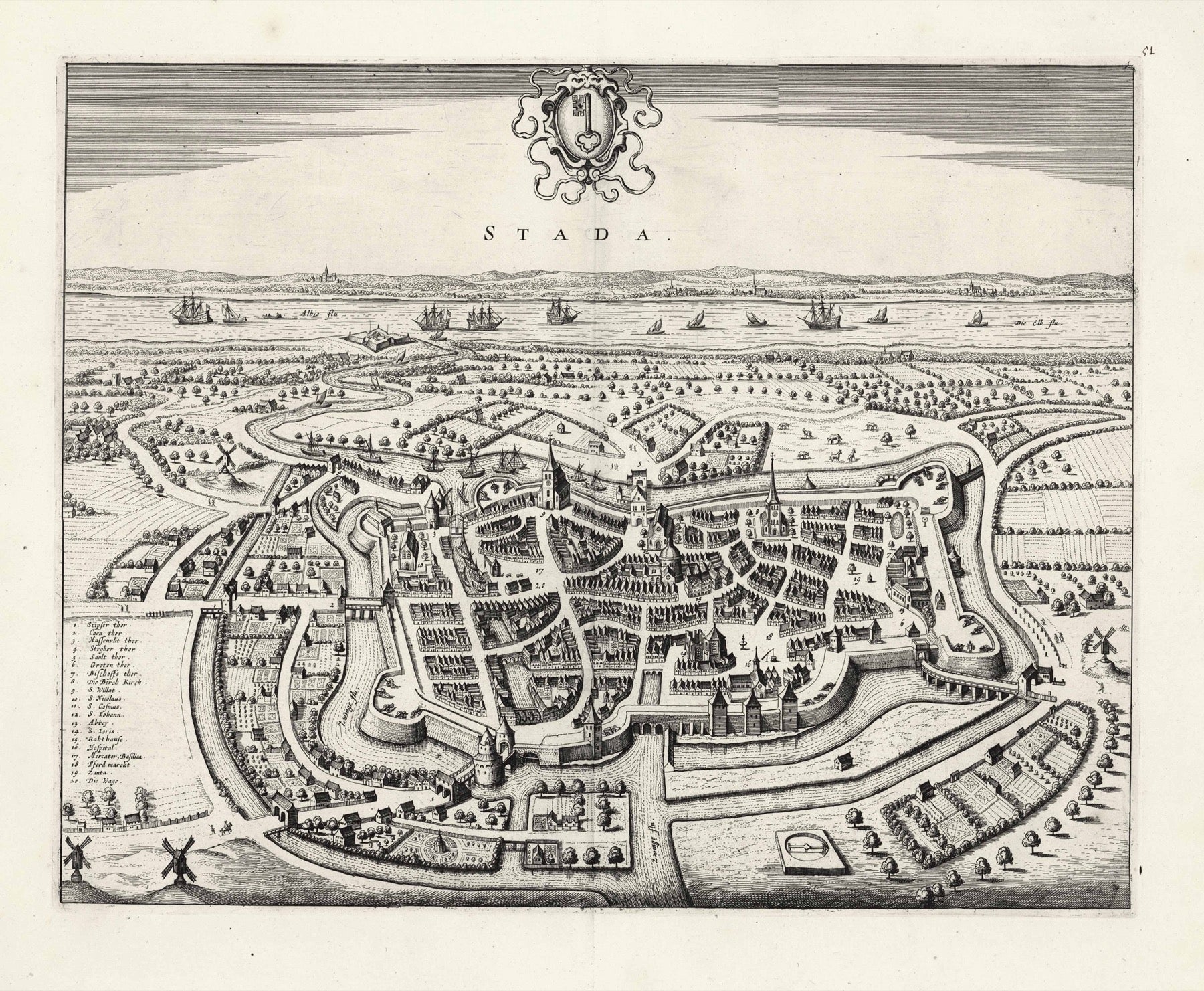Stade im Jahr 1694