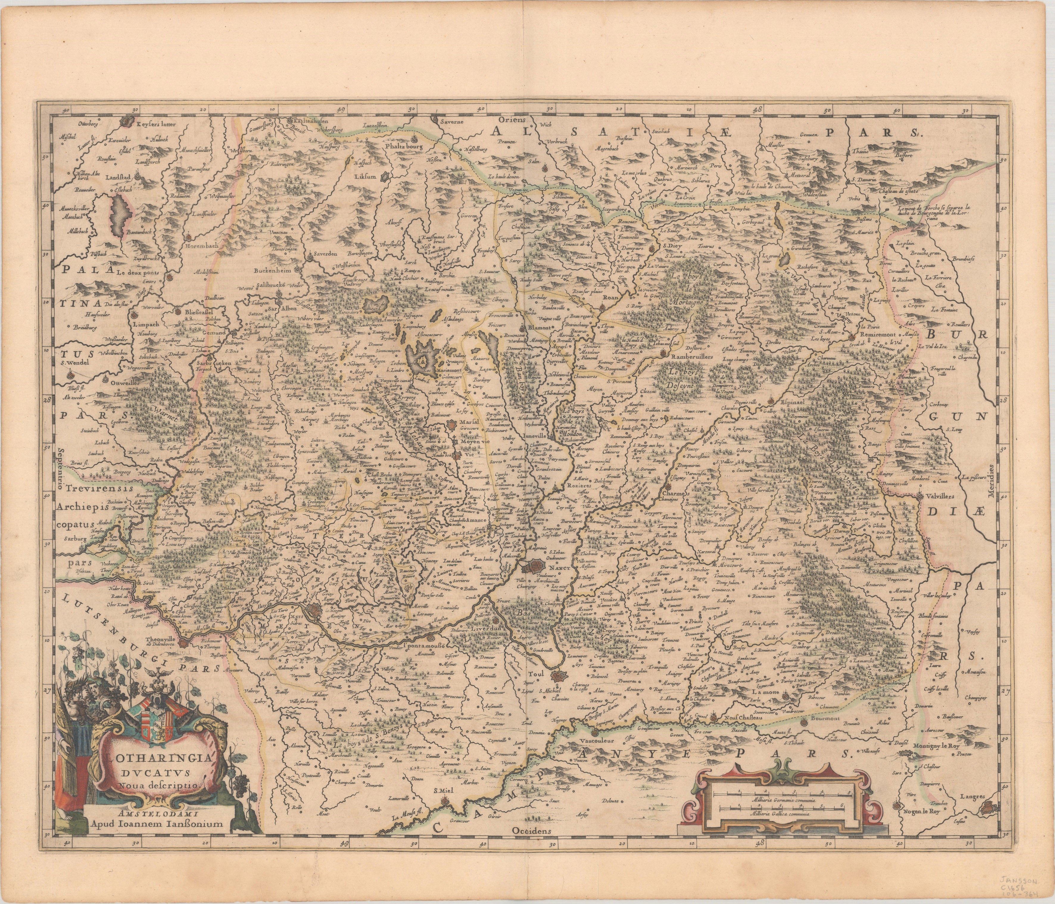 Lorraine und Metz im Jahr 1646