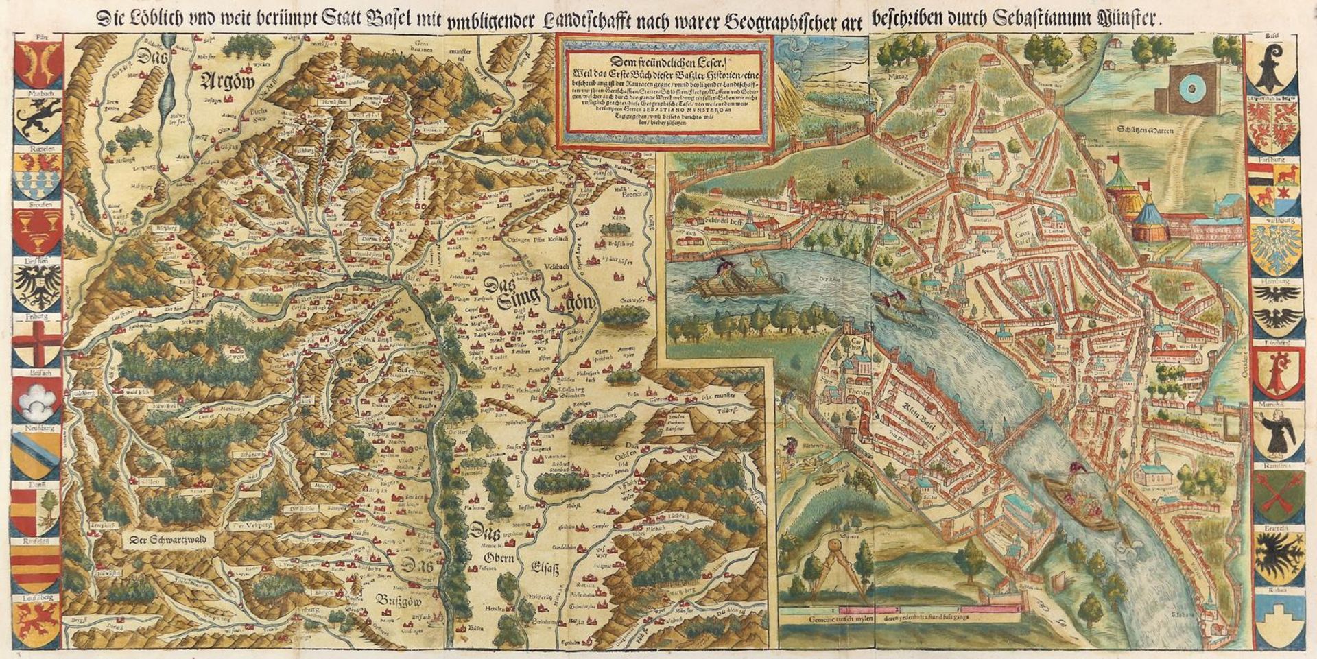 Basel im Jahr 1580