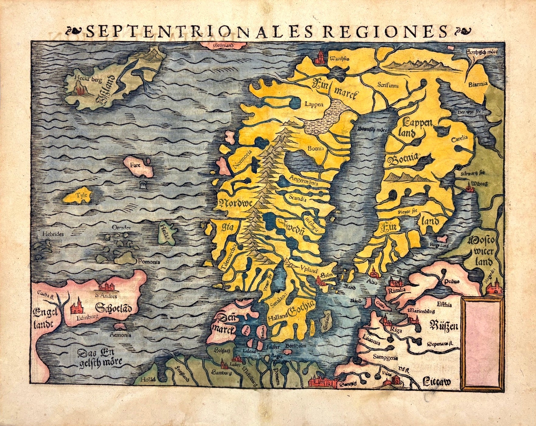 Skandinavien im Jahr 1572