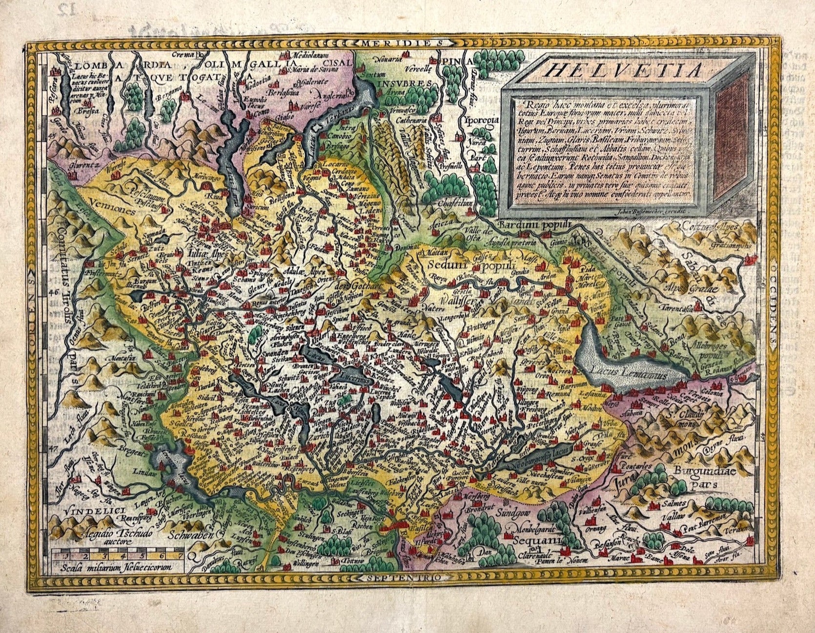 Schweiz im Jahr 1600