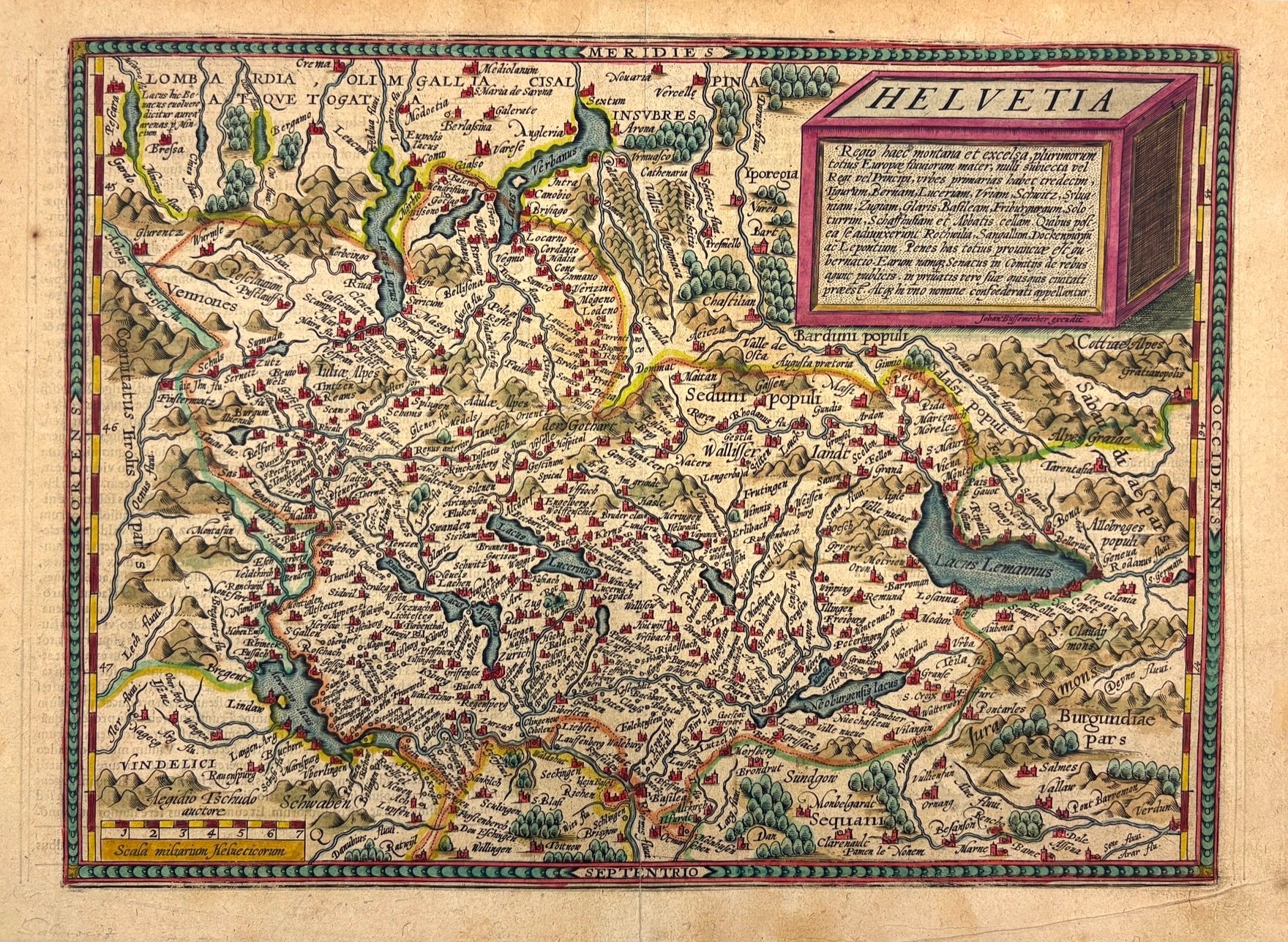 Schweiz im Jahr 1608