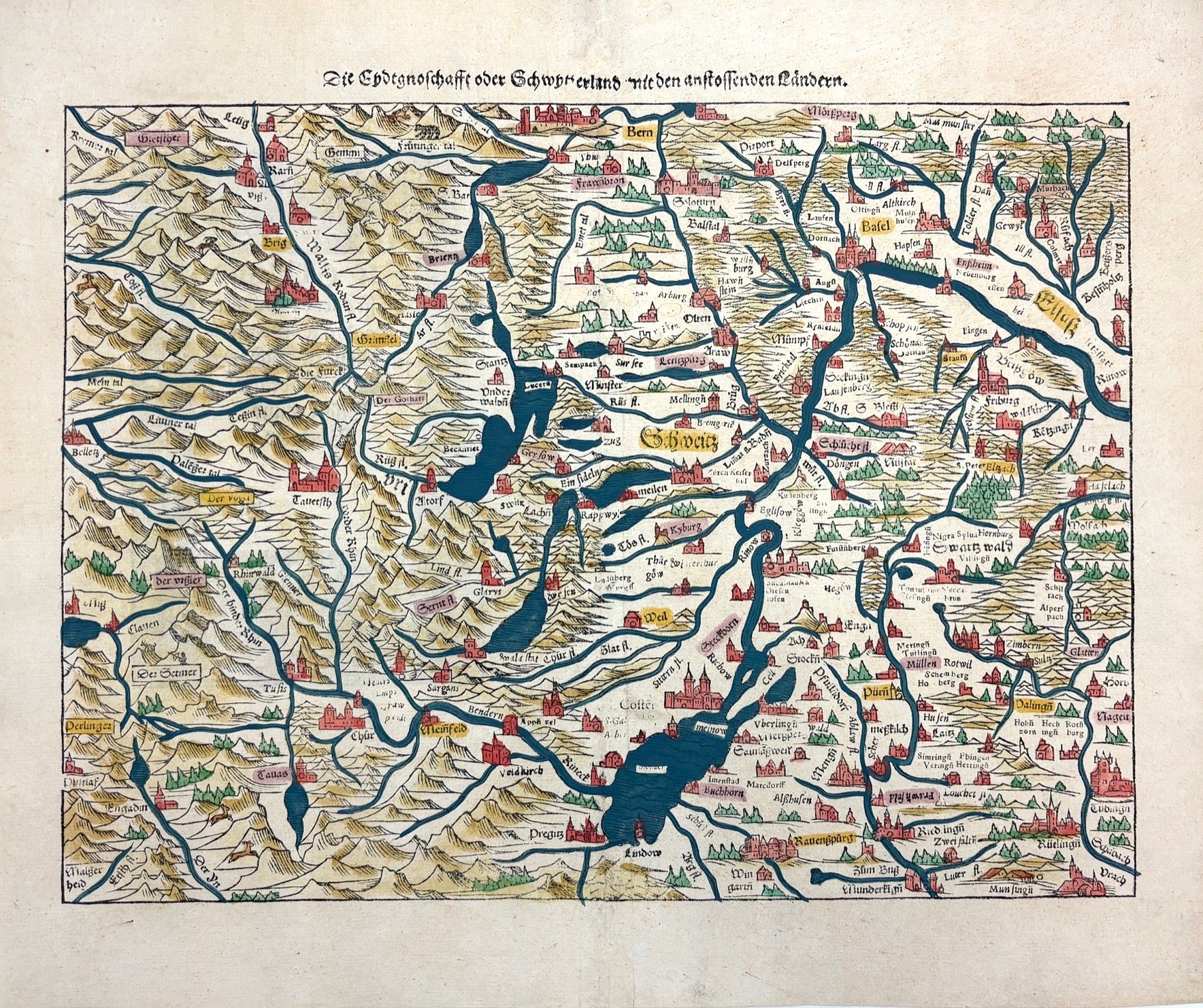 Schweiz im Jahr 1574