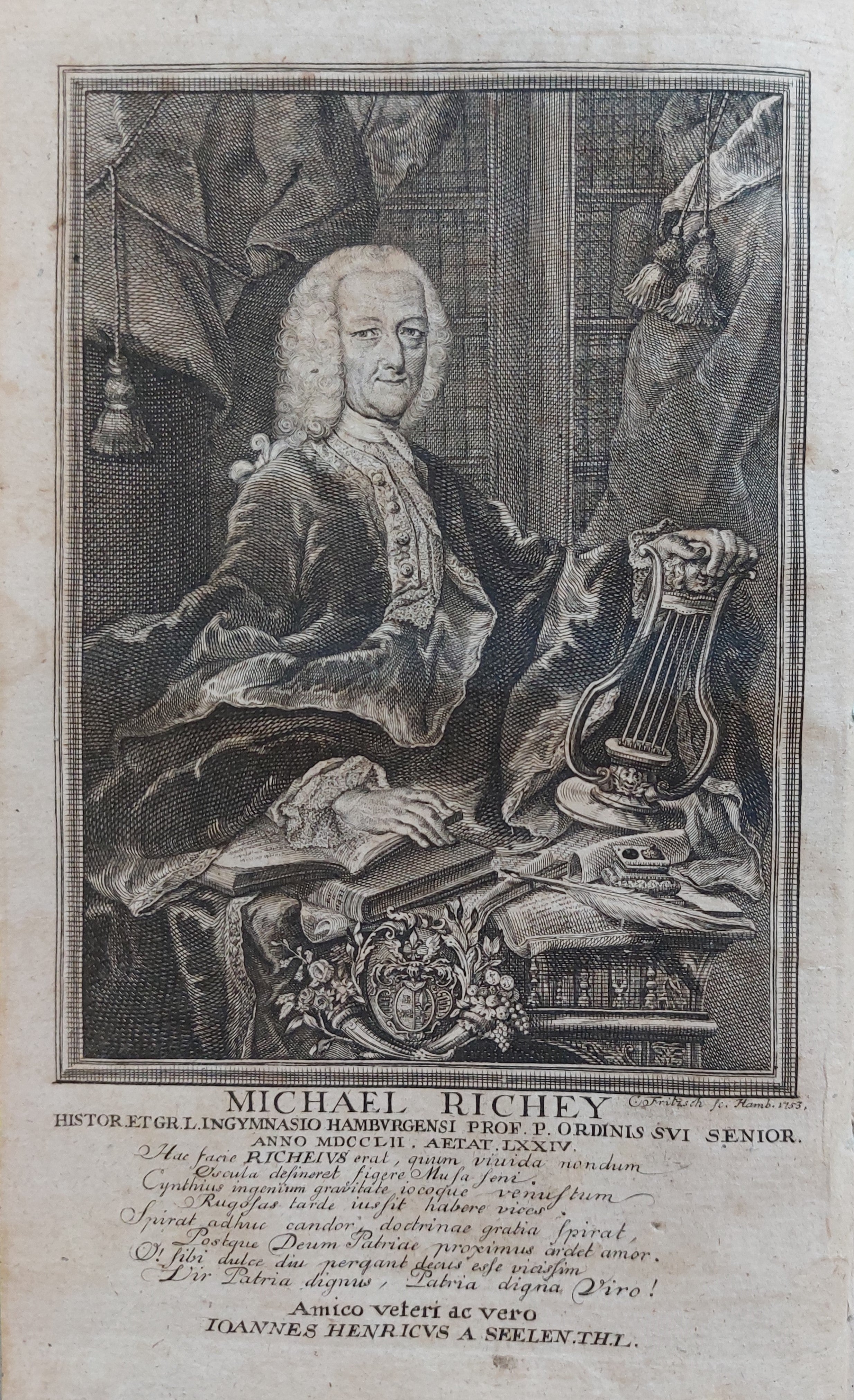 Hamburger Platt im Jahr 1755