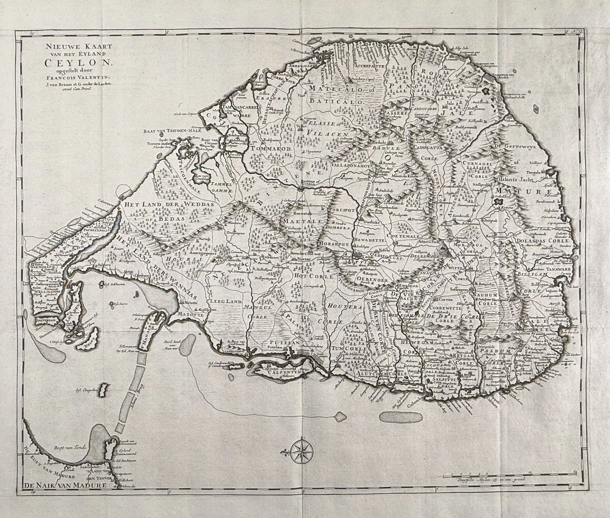 Sri Lanka im Jahr 1726