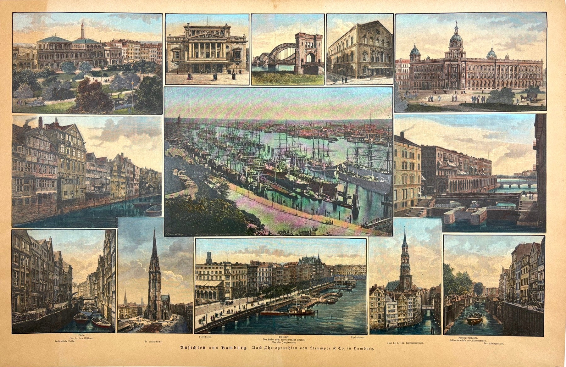 Hamburg im Jahr 1887