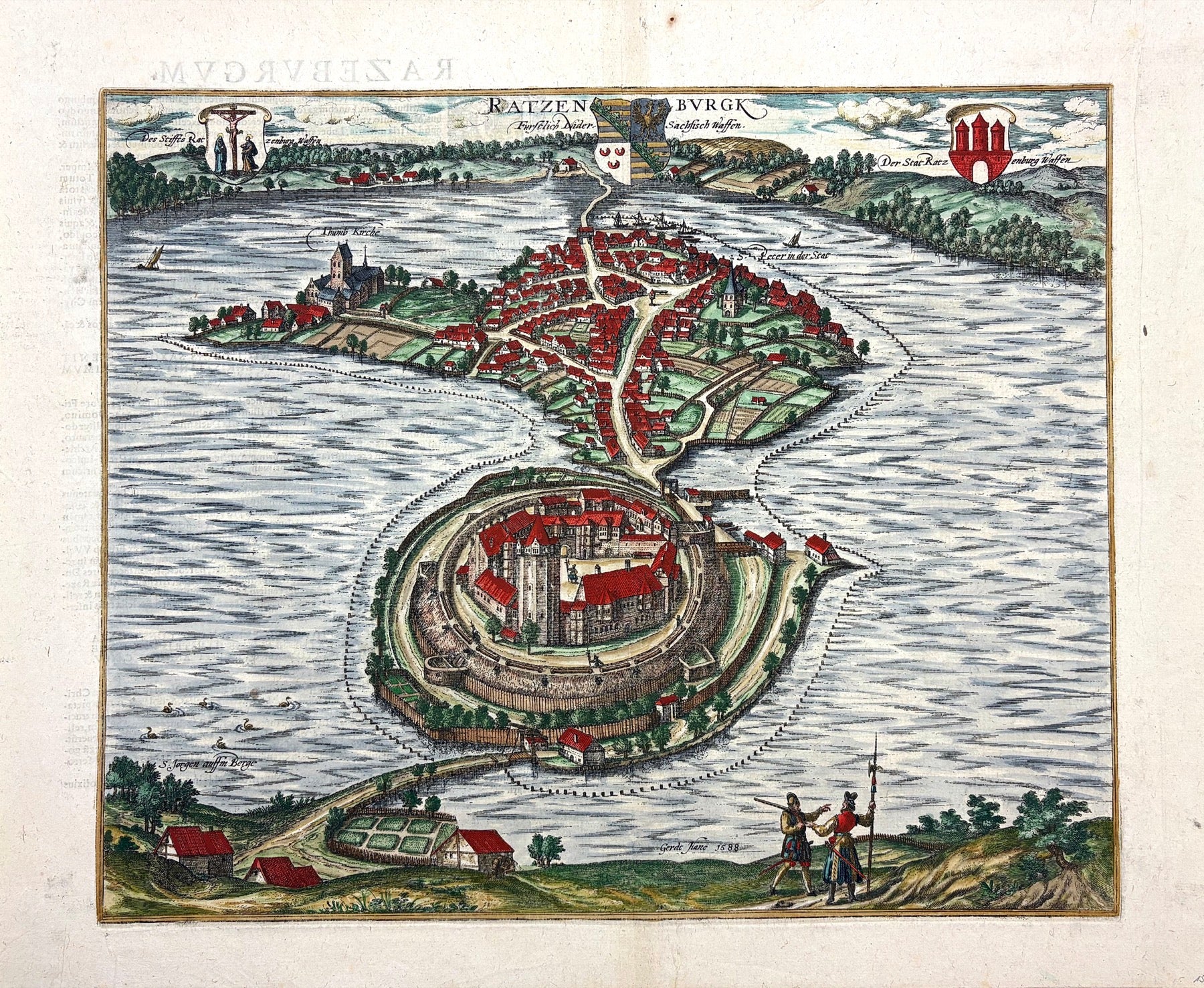 Ratzeburg im Jahr 1588