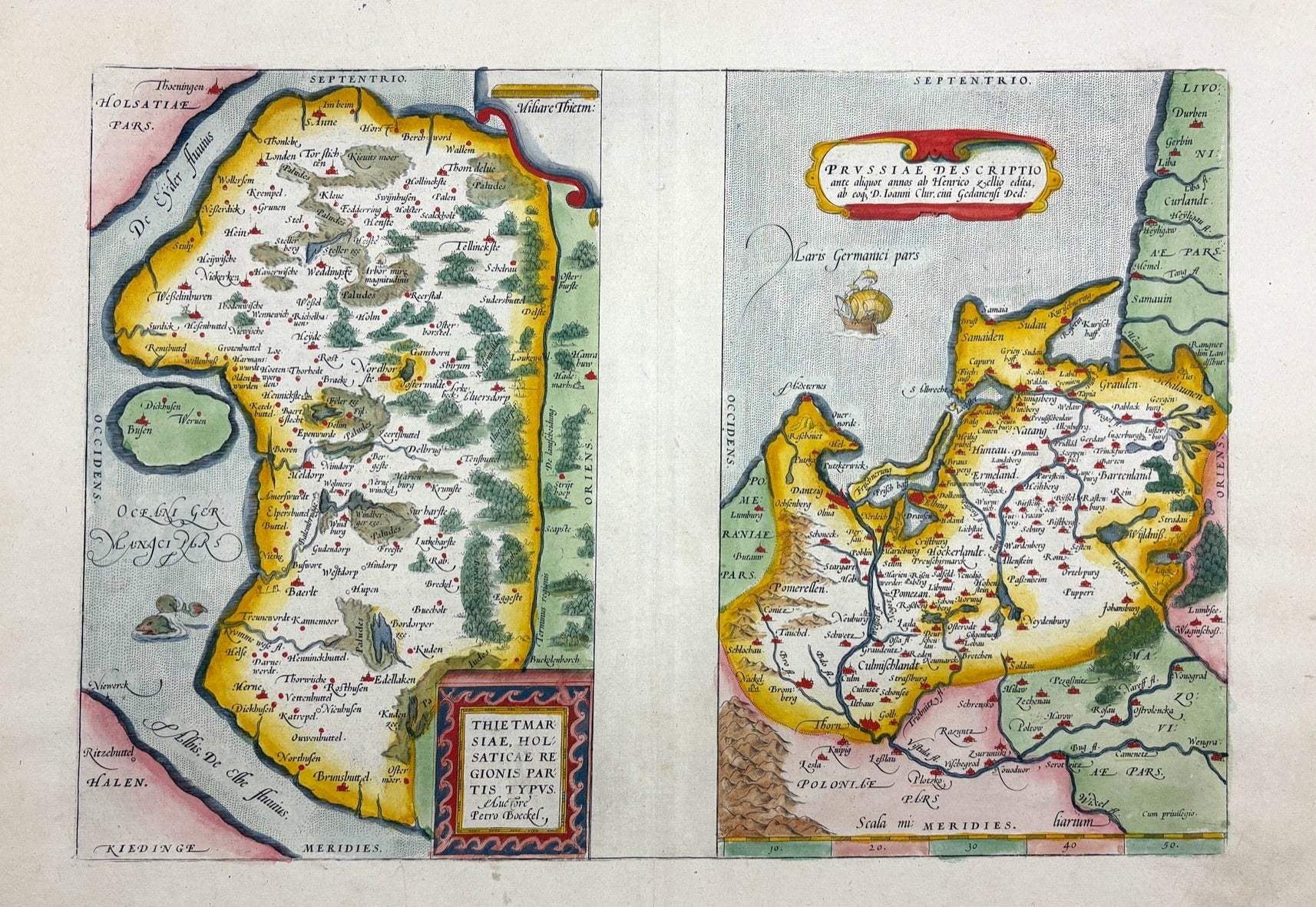 Dithmarschen & Danzig im Jahr 1572