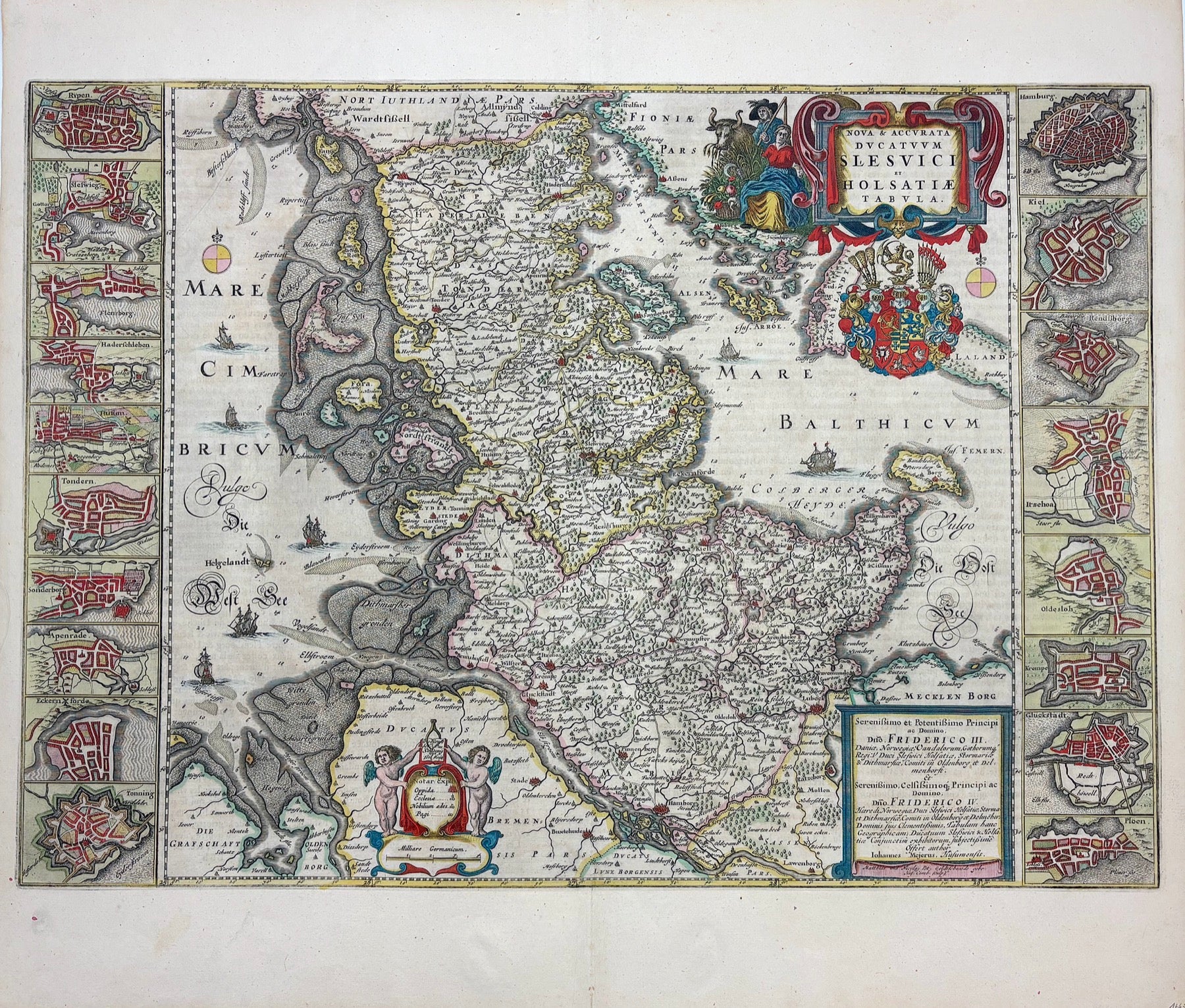 Schleswig-Holstein im Jahr 1663