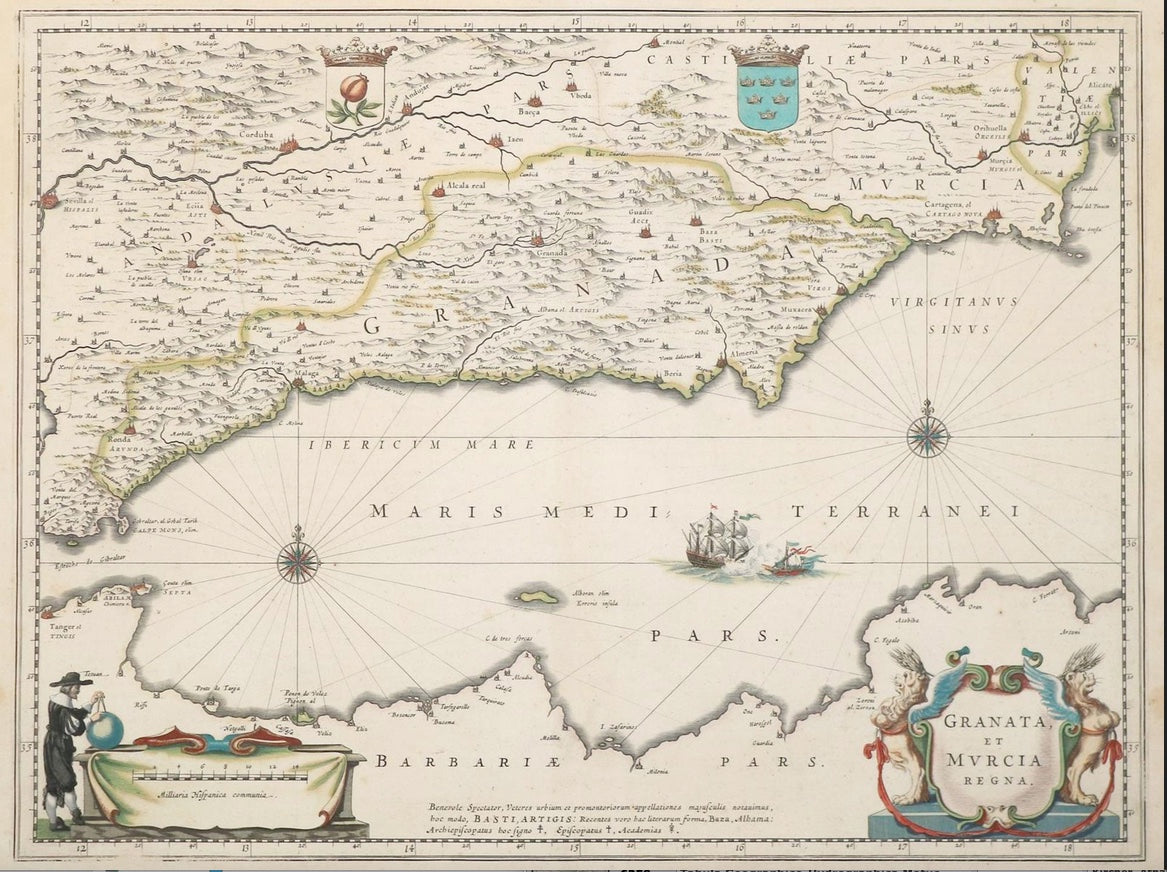 Granada und Murcia im jahr 1635
