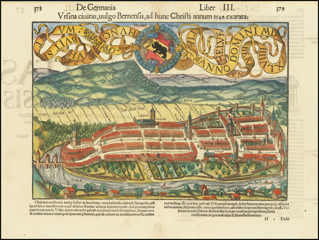 Bern im Jahr 1554
