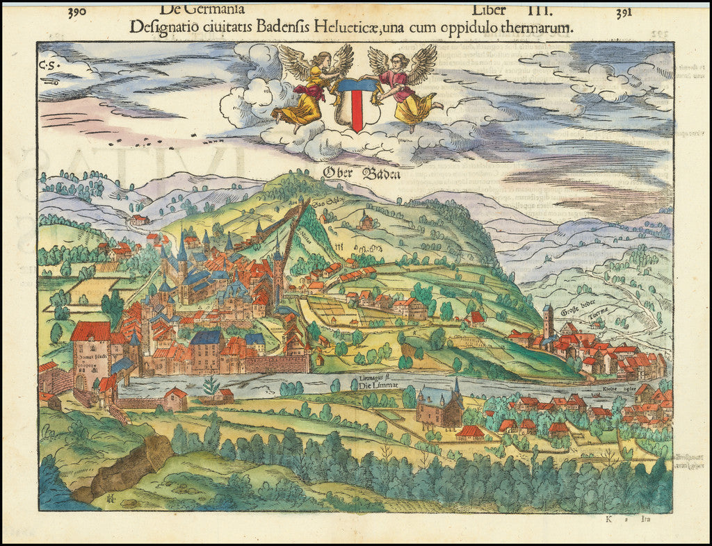 Baden AG im Jahr 1554