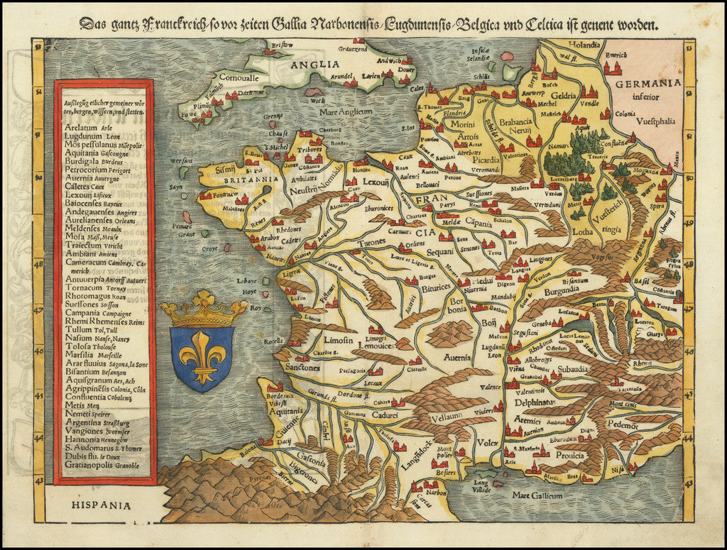 Frankreich im Jahr 1545