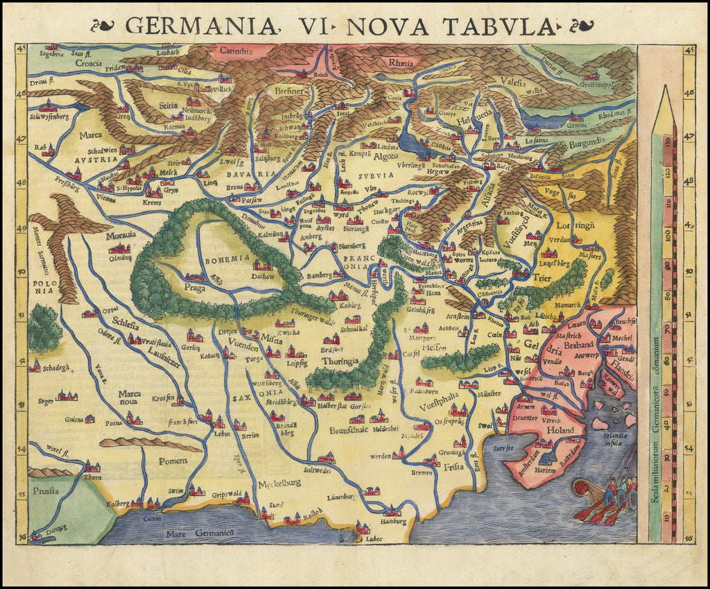 Deutschland im Jahr 1540