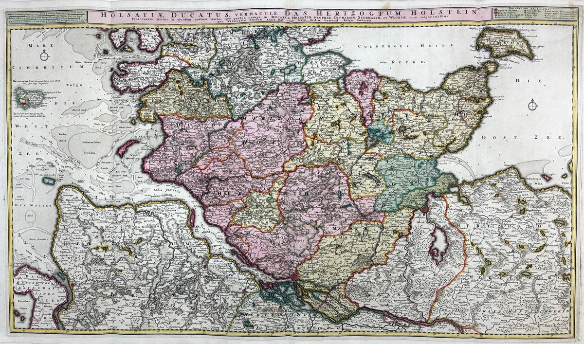 Holstein im Jahr 1680