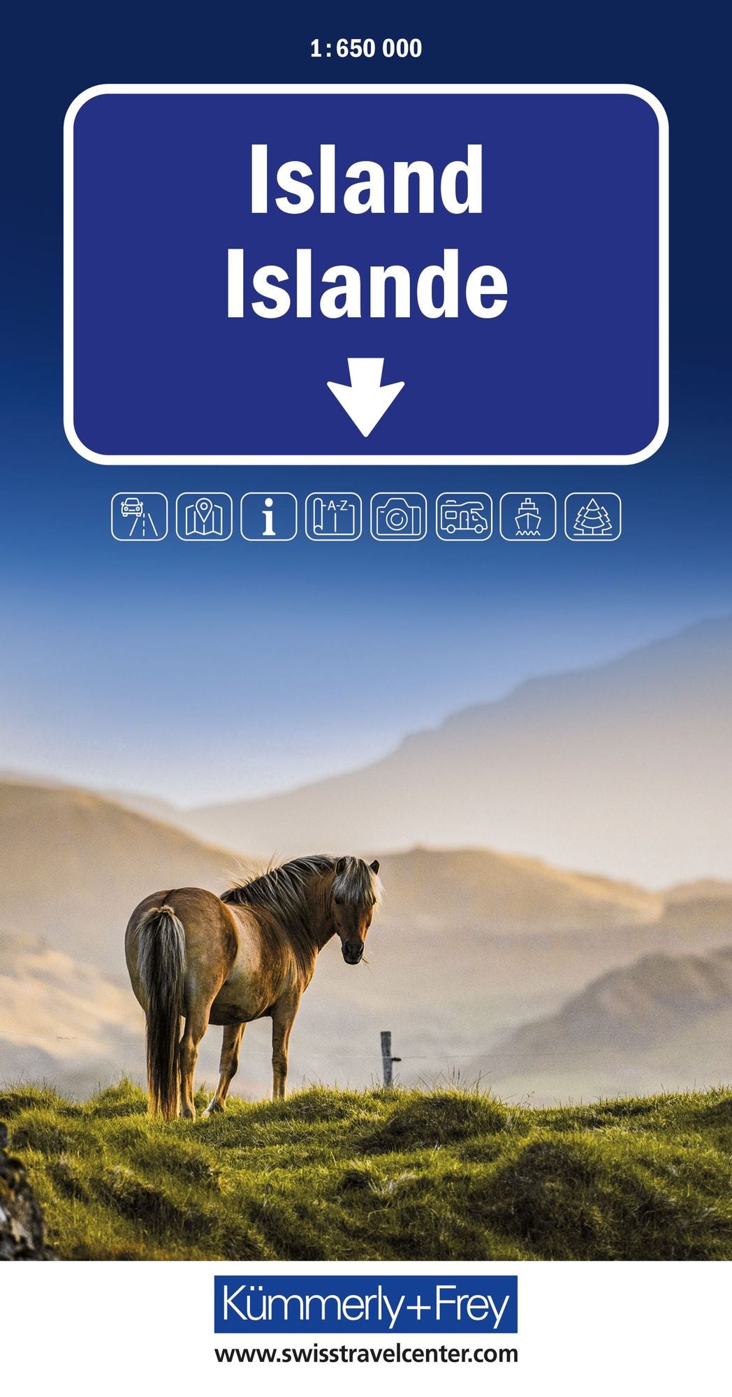 Island - Straßenkarte