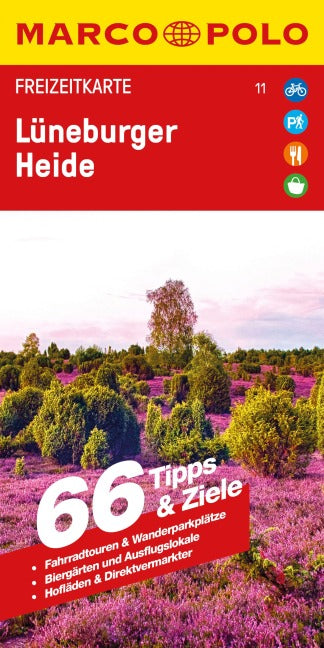 Lüneburger Heide 1:100.000 - Marco Polo Freizeitkarte